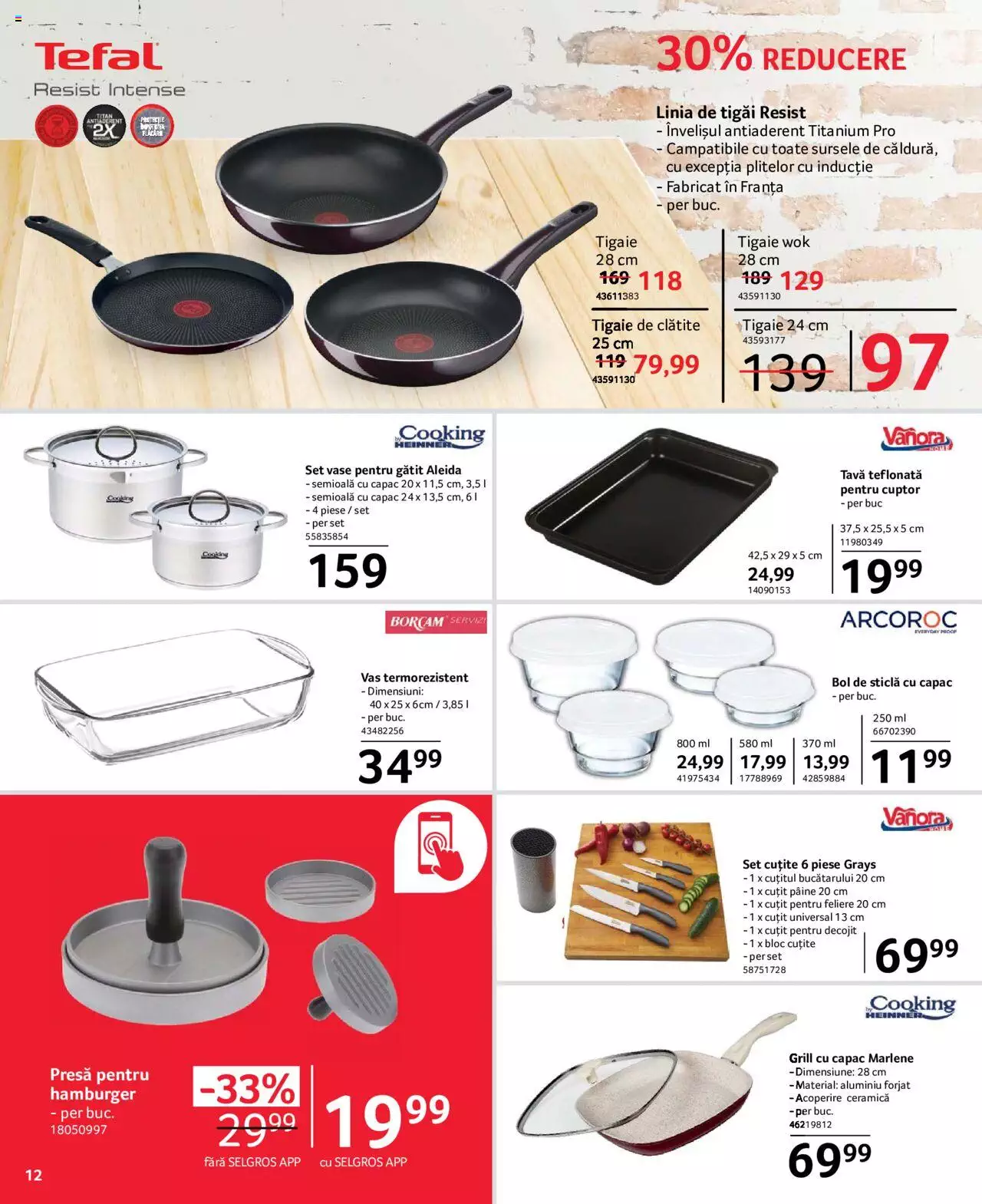 Catalog Selgros 23 Iunie - 6 Iulie 2023 | Pagina 12