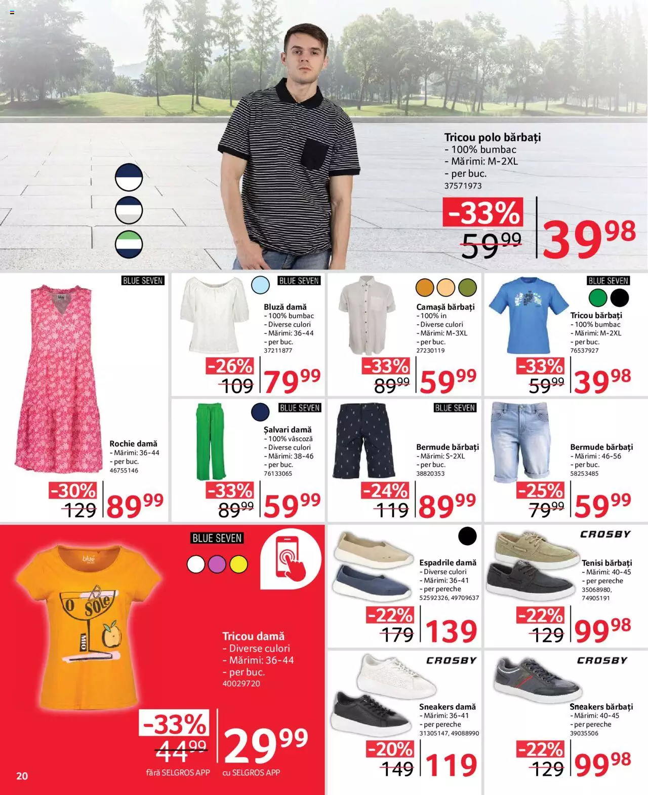 Catalog Selgros 23 Iunie - 6 Iulie 2023 | Pagina 20