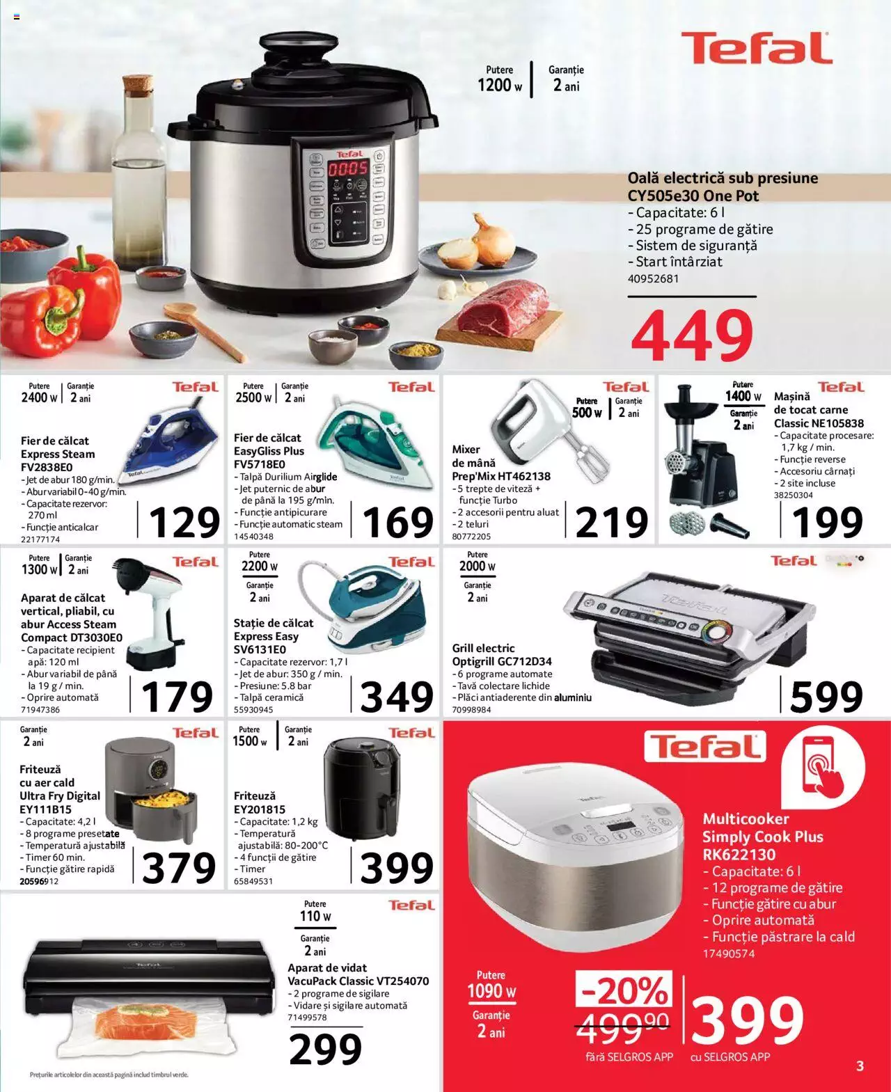 Catalog Selgros 23 Iunie - 6 Iulie 2023 | Pagina 3