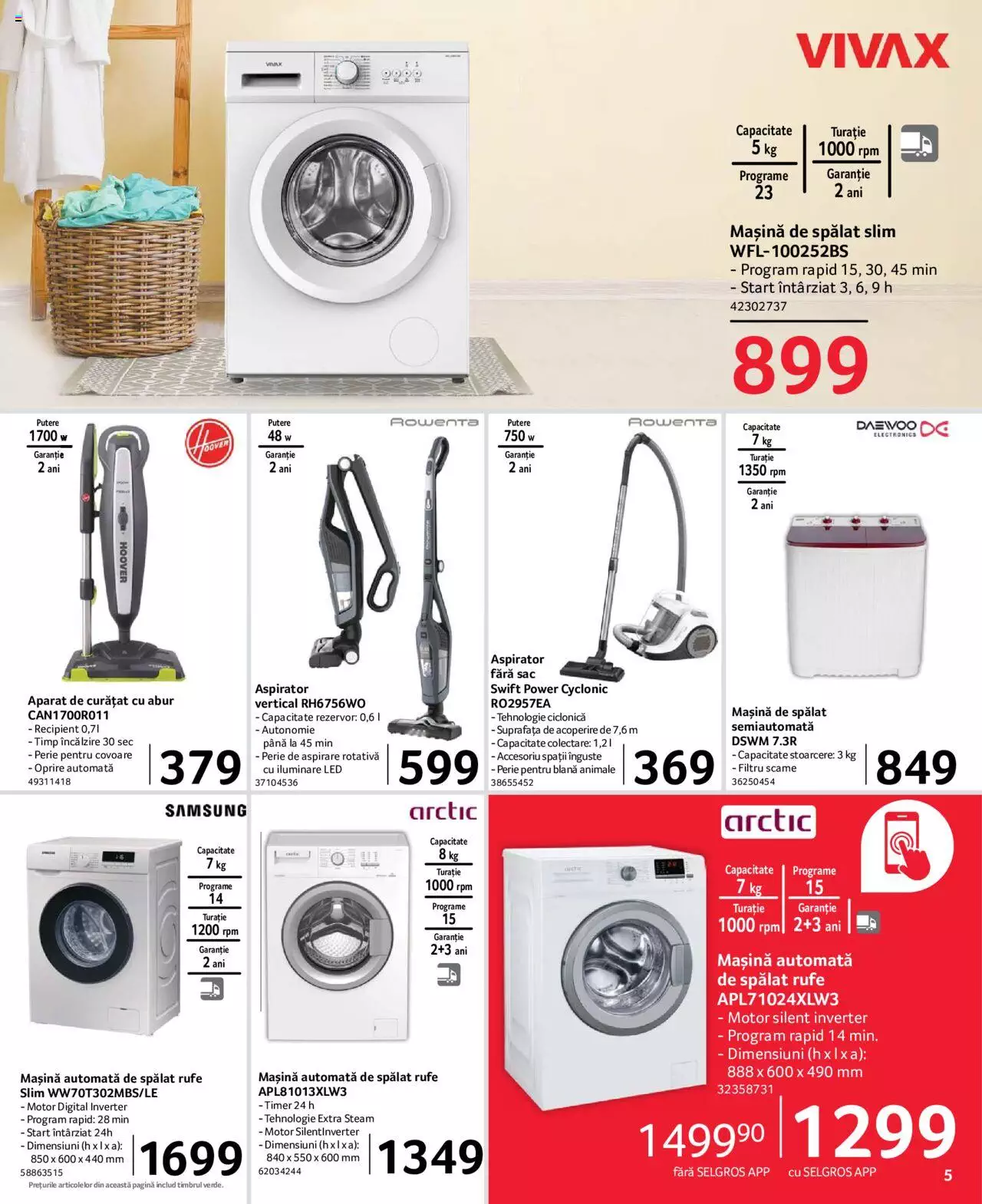 Catalog Selgros 23 Iunie - 6 Iulie 2023 | Pagina 5