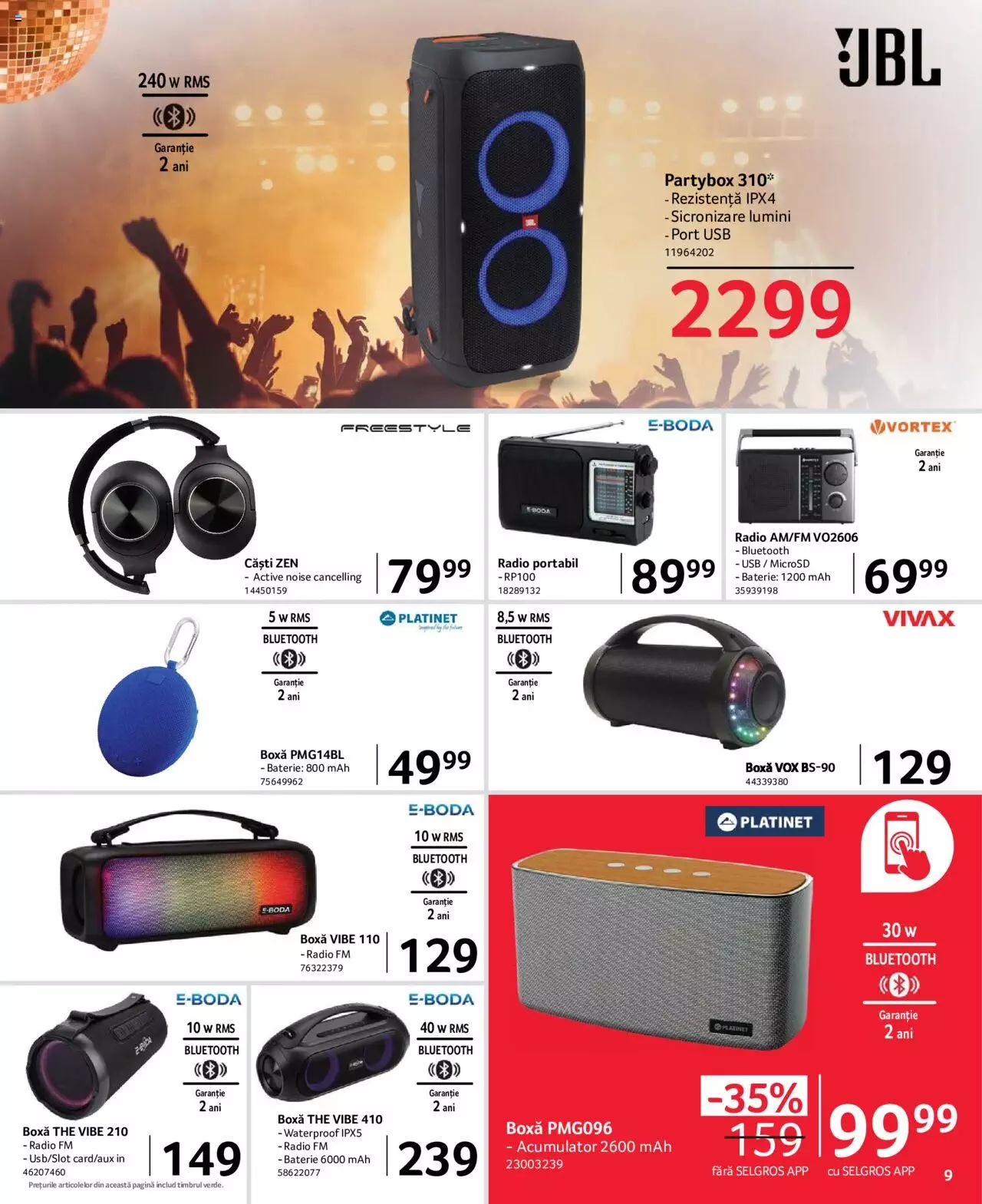 Catalog Selgros 23 Iunie - 6 Iulie 2023 | Pagina 9
