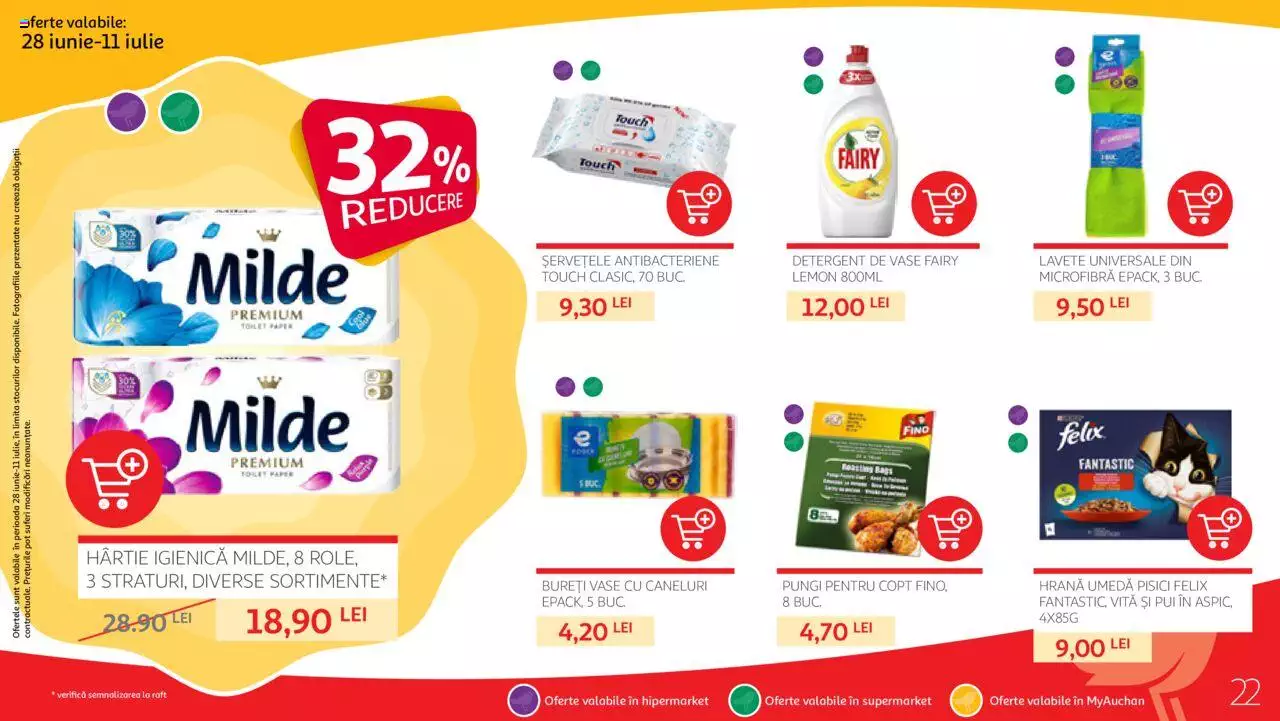 Catalog Auchan 28 Iunie - 11 Iulie 2023 | Pagina 22