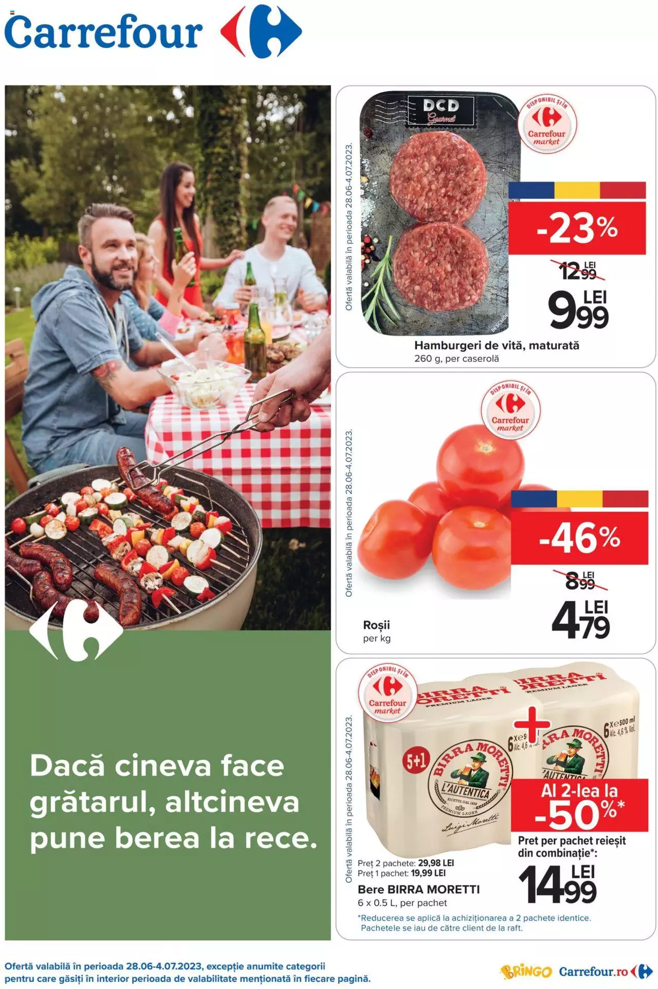 Catalog Carrefour 28 Iunie - 4 Iulie 2023 | Pagina 1