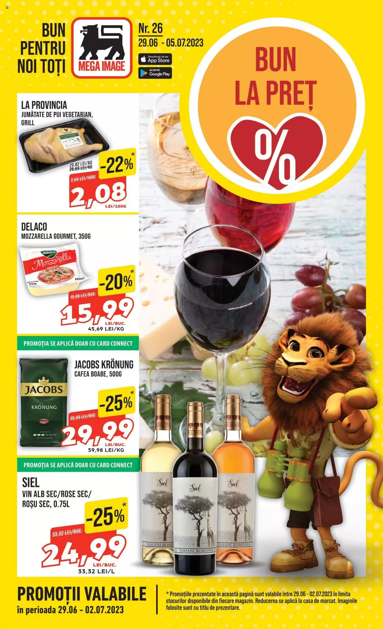 Catalog Mega Image 29 Iunie - 5 Iulie 2023 | Pagina 1