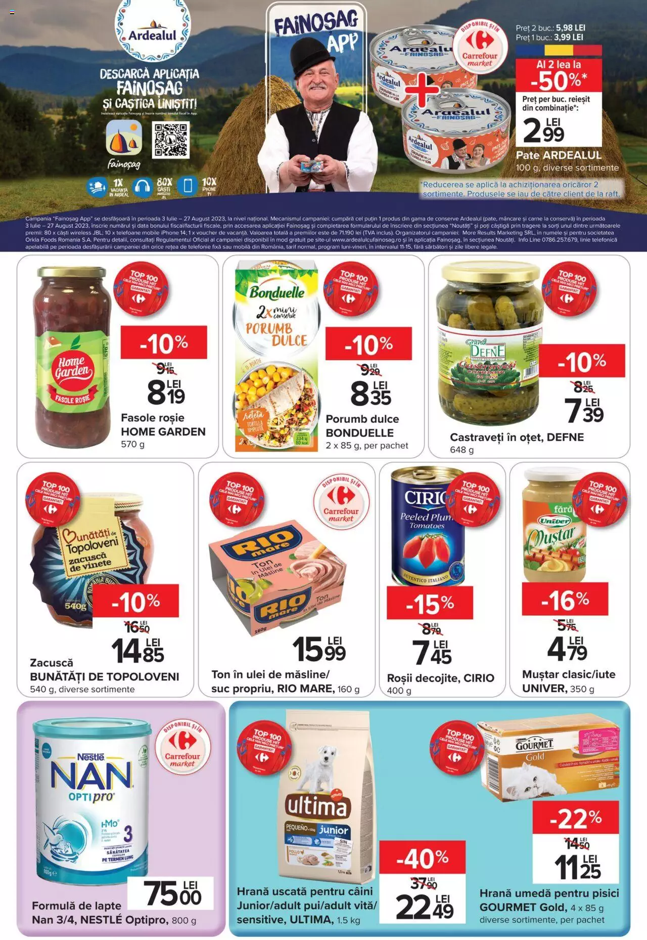 Catalog Carrefour 5 - 11 Iulie 2023 | Pagina 16