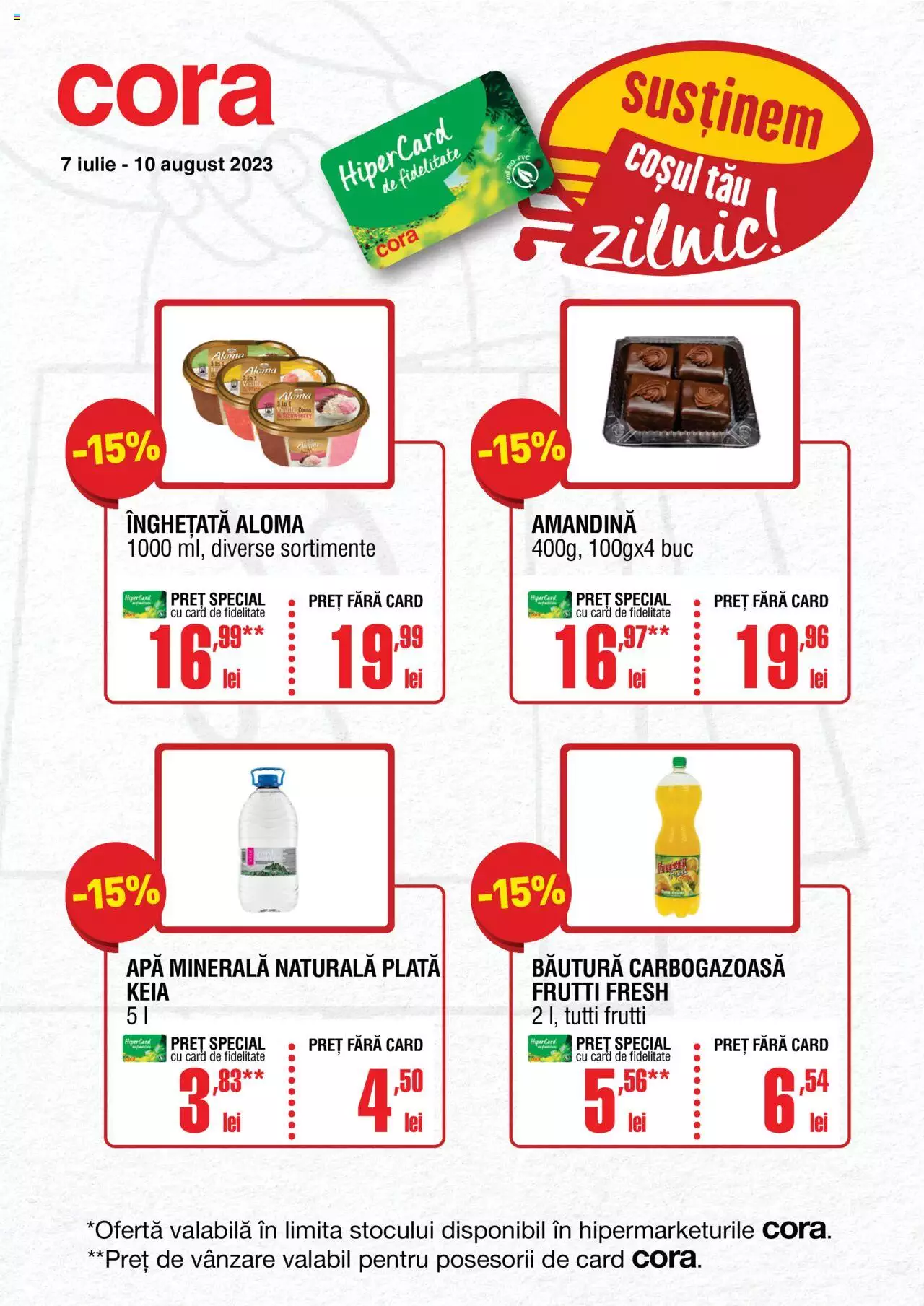 Catalog Cora 7 Iulie - 10 August 2023 | Pagina 1