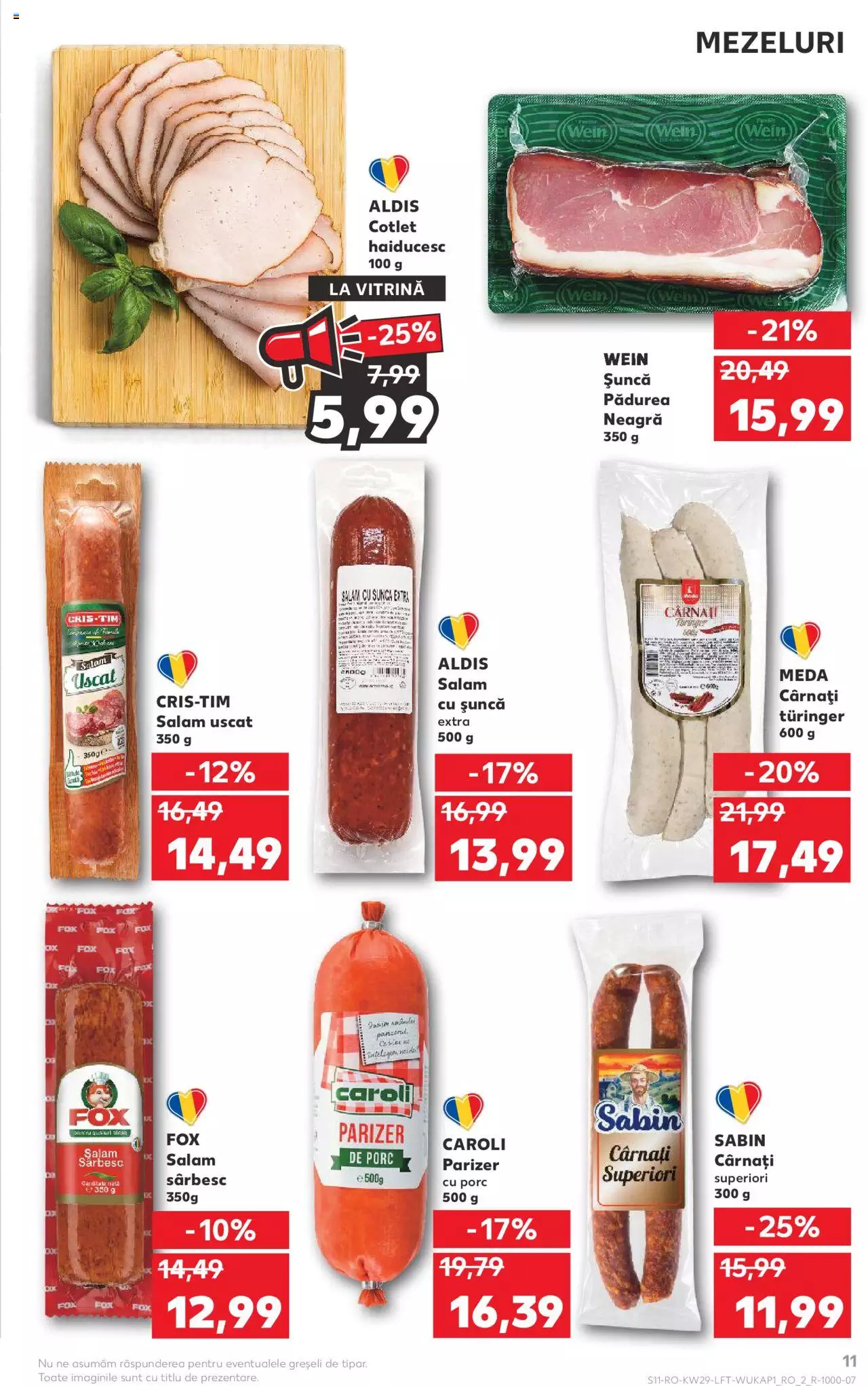 Catalog Kaufland 19 - 25 Iulie 2023 | Pagina 11
