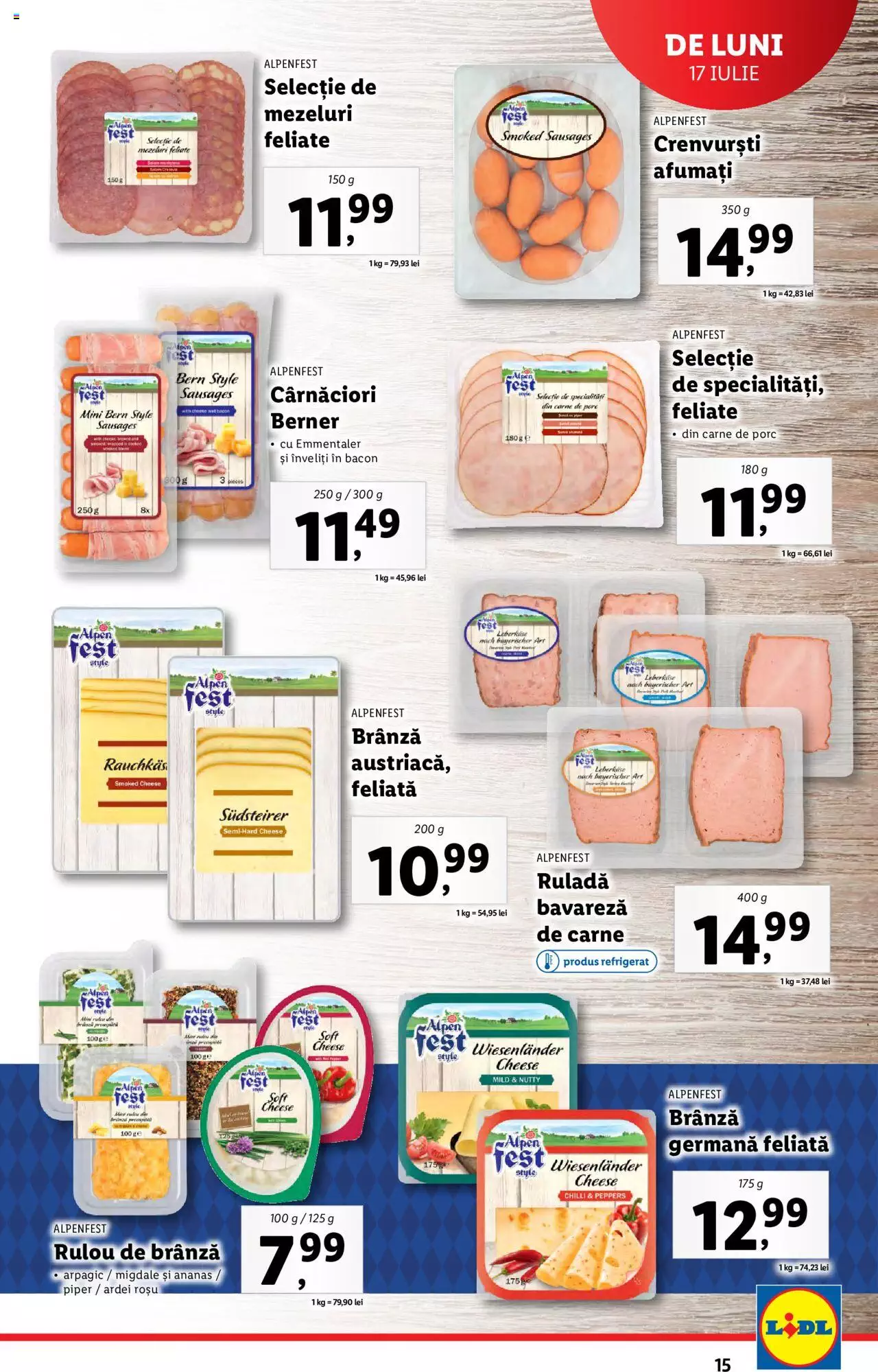 Catalog LIDL 17 - 23 Iulie 2023 | Pagina 15
