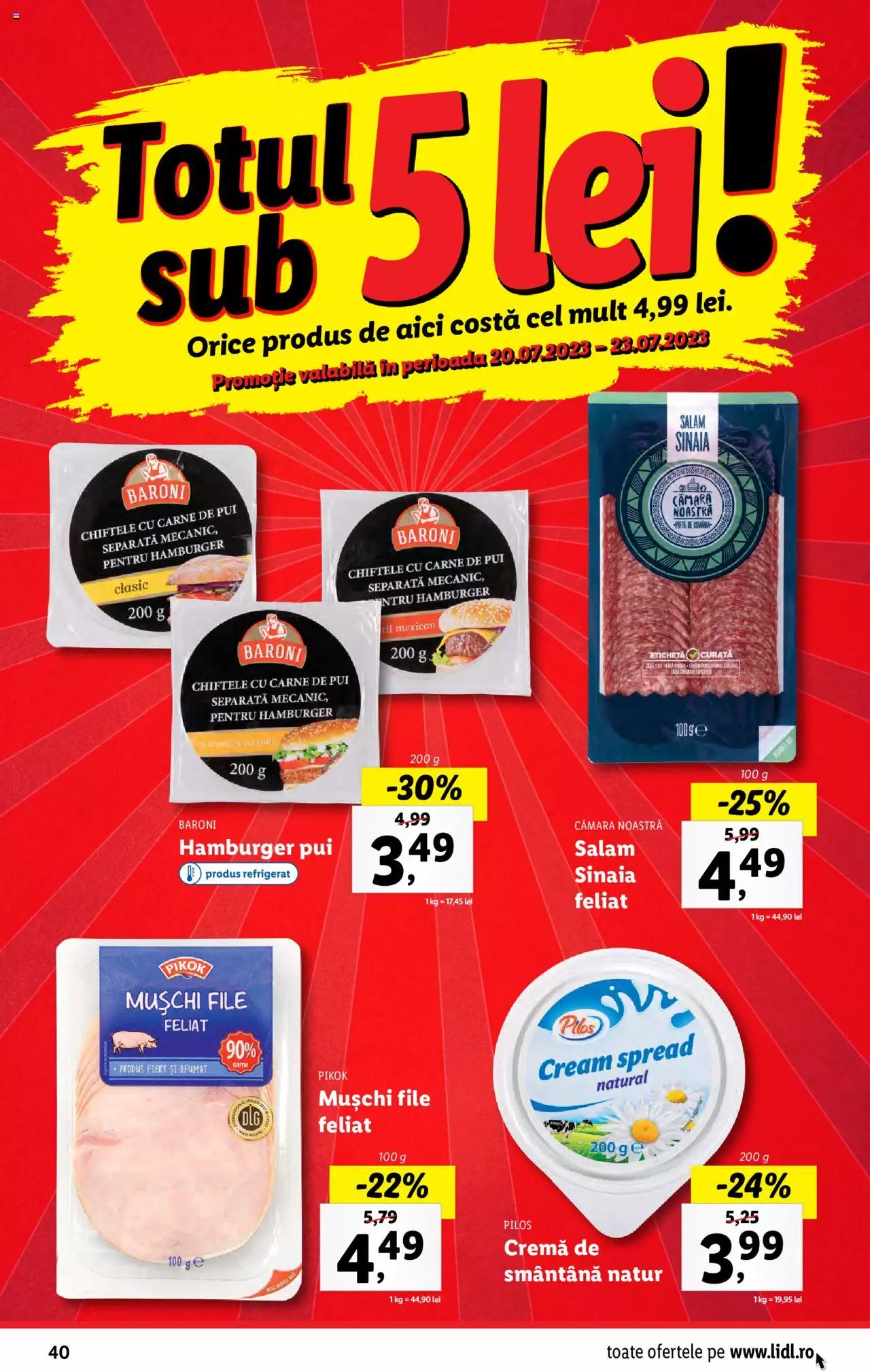 Catalog LIDL 17 - 23 Iulie 2023 | Pagina 40