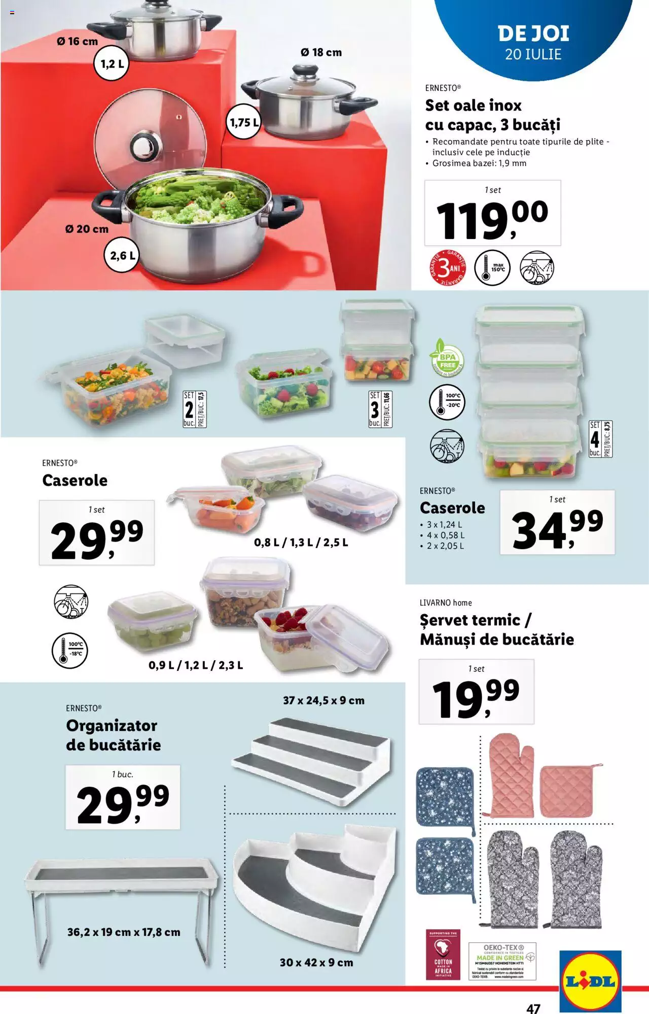 Catalog LIDL 17 - 23 Iulie 2023 | Pagina 47