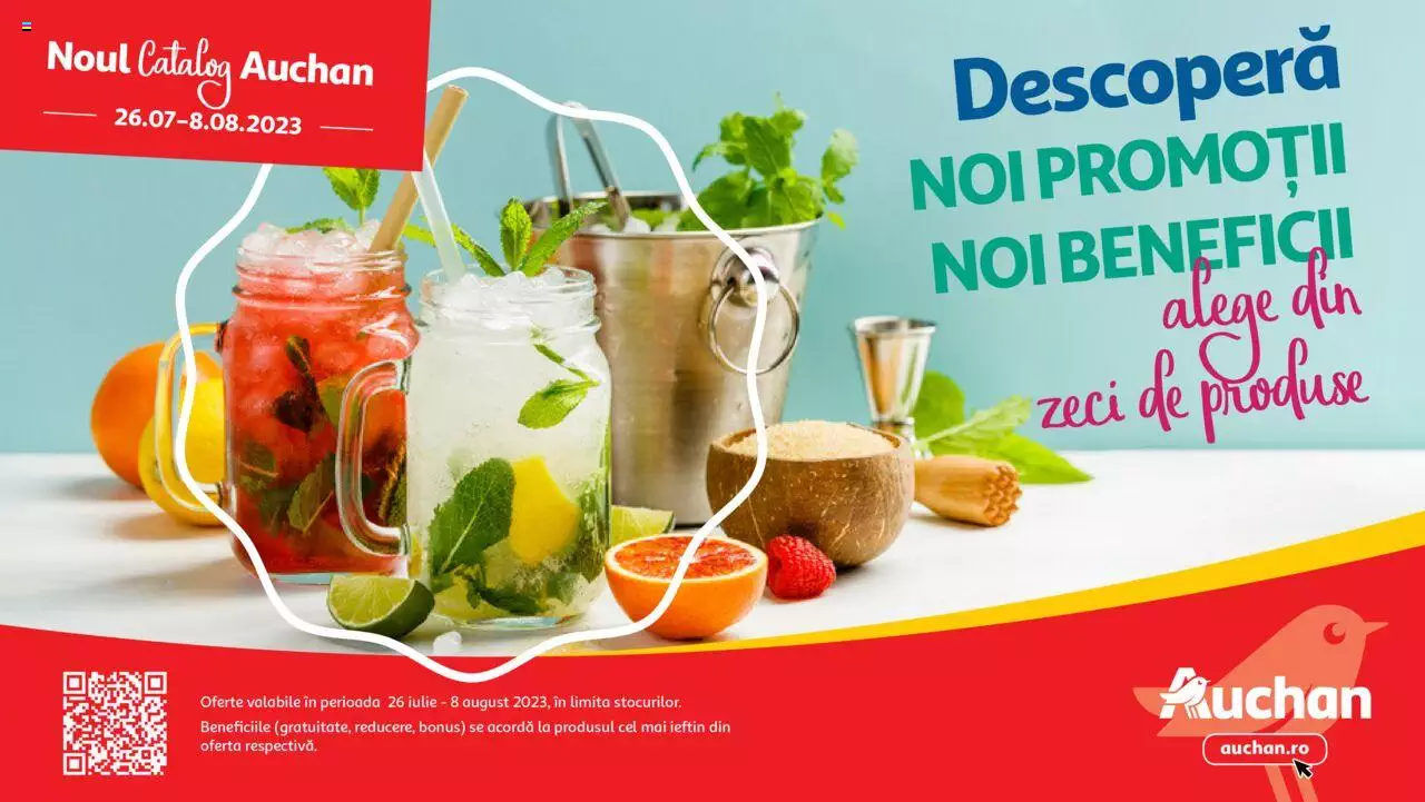 Catalog Auchan 26 Iulie - 8 August 2023 | Pagina 1