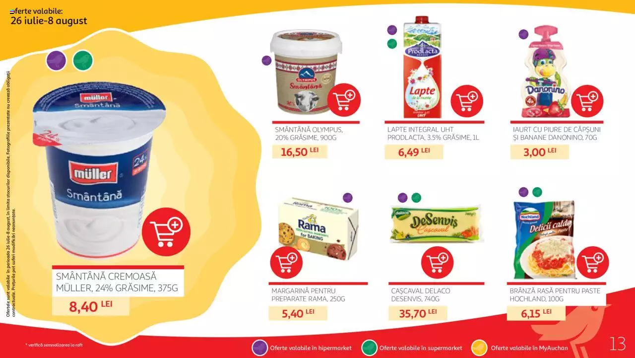 Catalog Auchan 26 Iulie - 8 August 2023 | Pagina 13