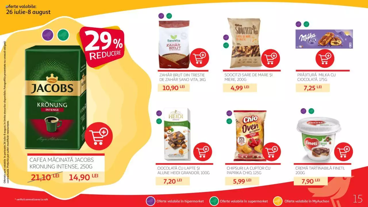 Catalog Auchan 26 Iulie - 8 August 2023 | Pagina 15