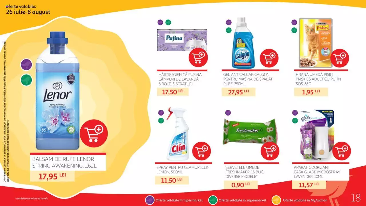 Catalog Auchan 26 Iulie - 8 August 2023 | Pagina 18