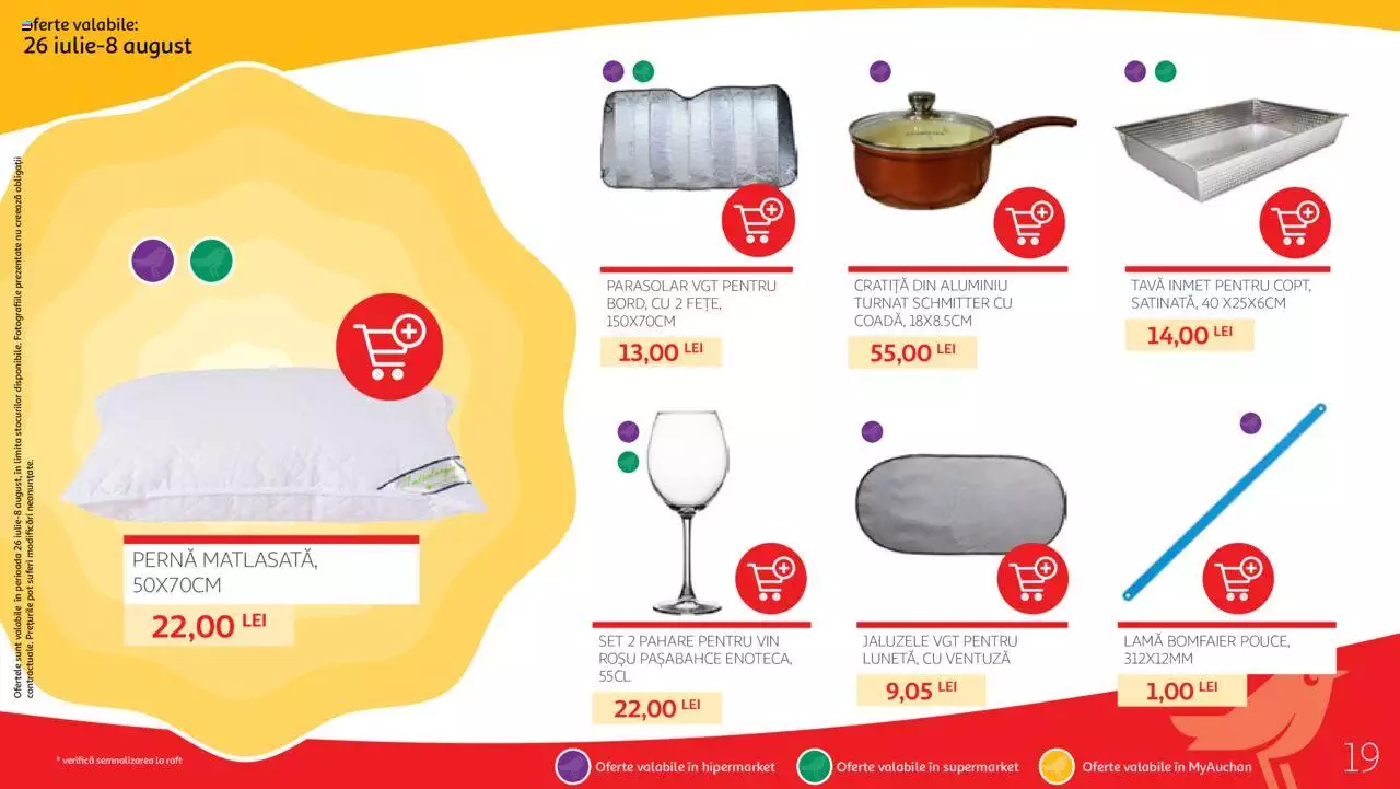 Catalog Auchan 26 Iulie - 8 August 2023 | Pagina 19