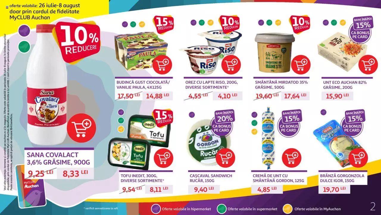 Catalog Auchan 26 Iulie - 8 August 2023 | Pagina 2