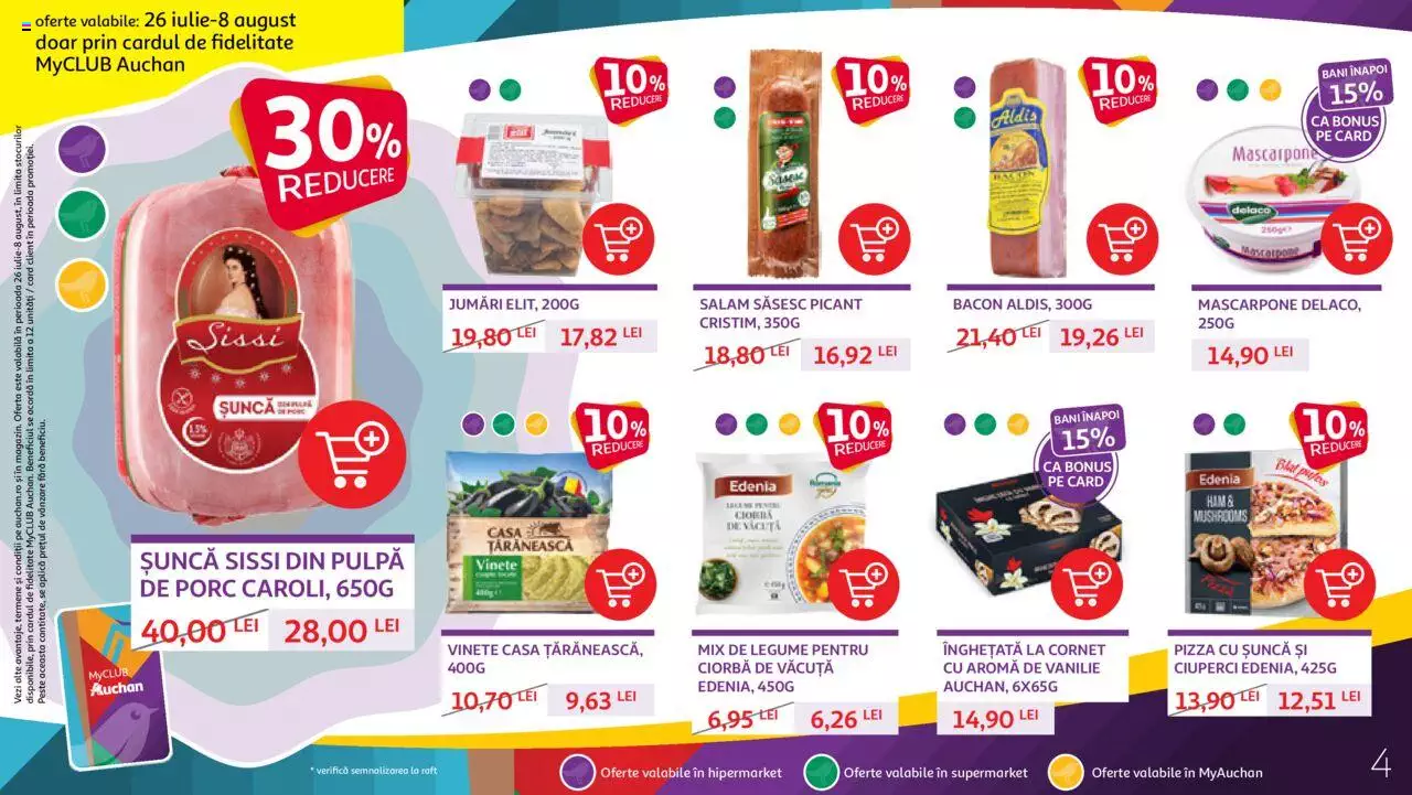 Catalog Auchan 26 Iulie - 8 August 2023 | Pagina 4