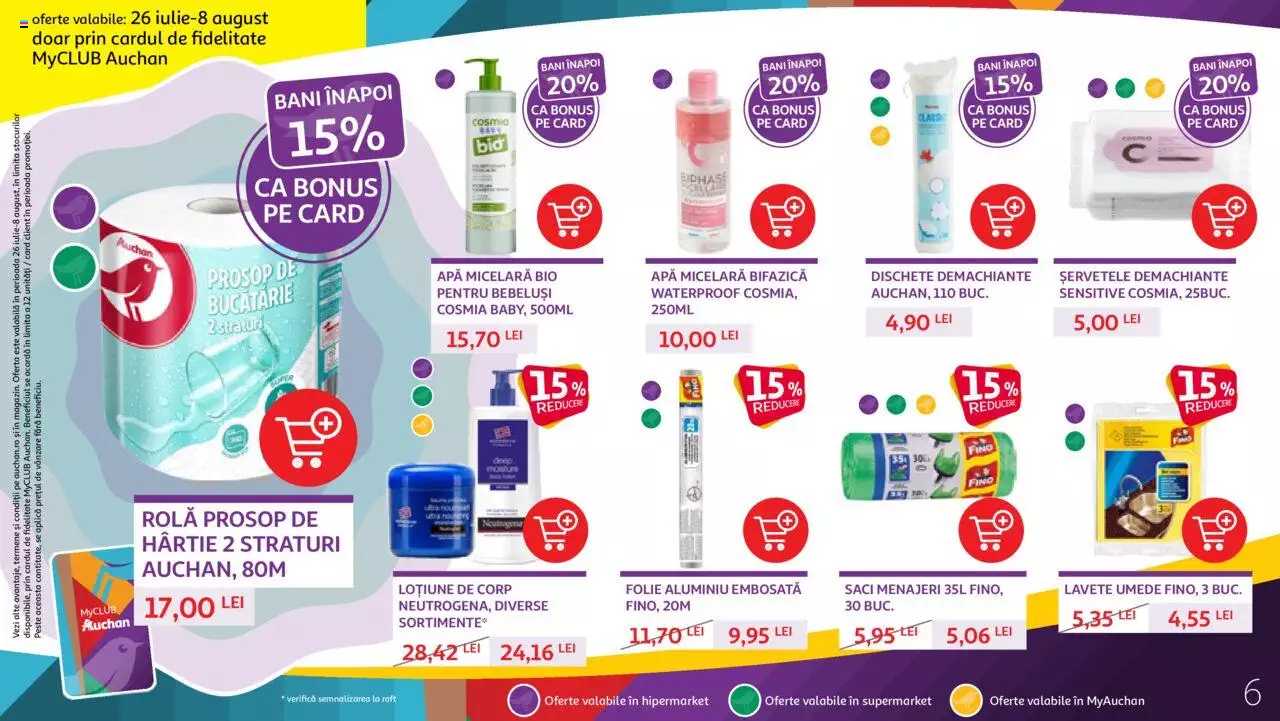 Catalog Auchan 26 Iulie - 8 August 2023 | Pagina 6
