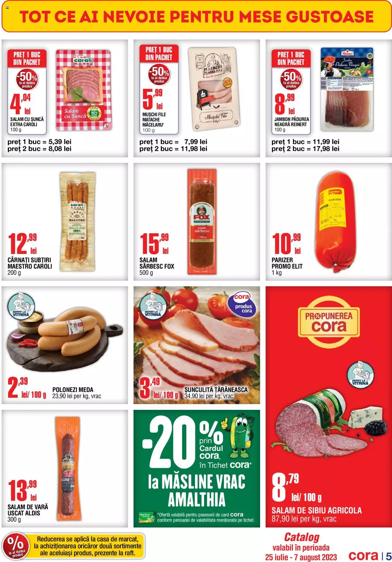 Catalog Cora 25 Iulie - 7 August 2023 | Pagina 5