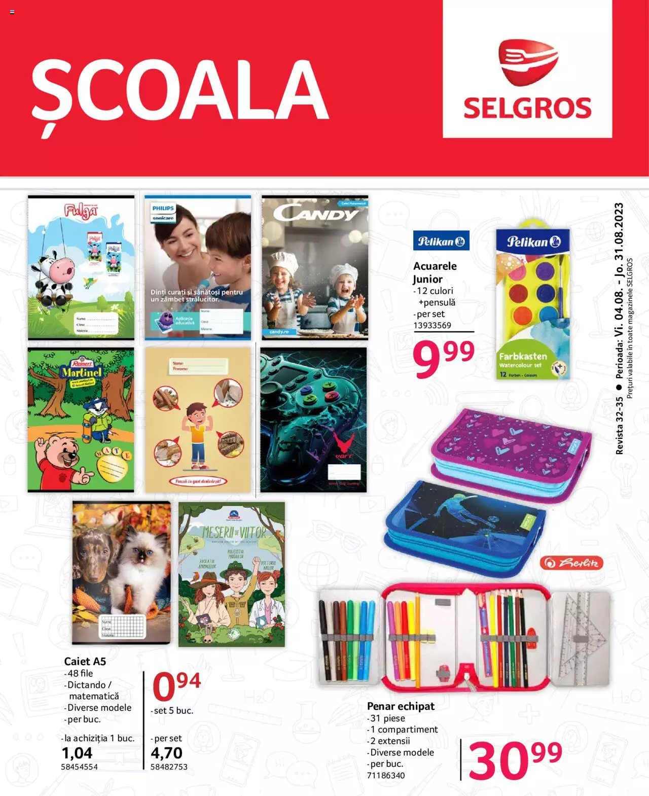 Catalog Selgros 4 - 31 August 2023 | Pagina 1