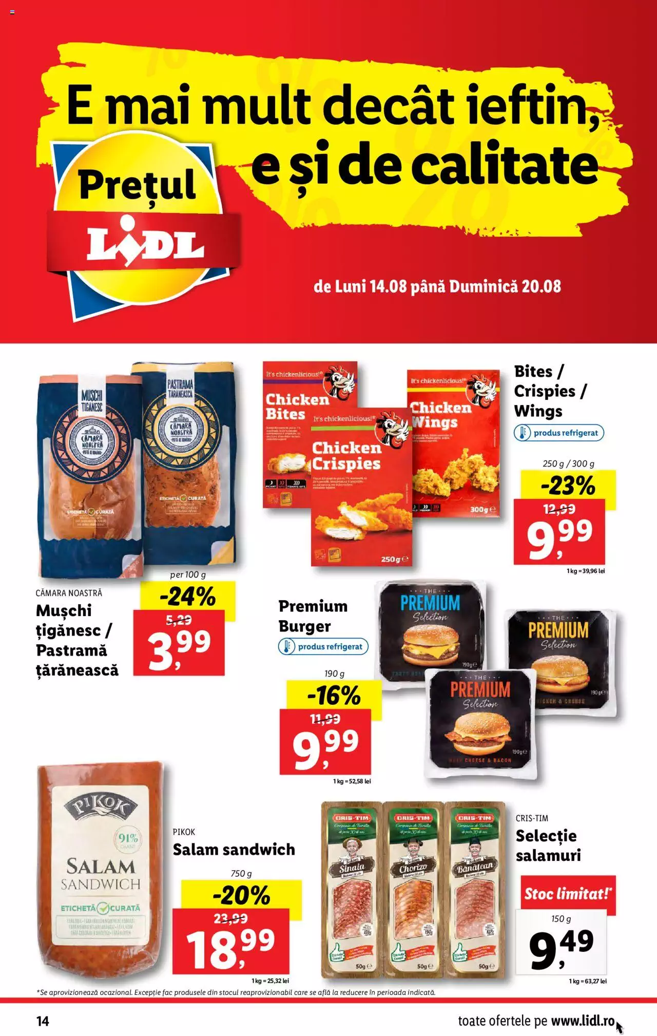 Catalog LIDL 14 - 20 August 2023 | Pagina 14
