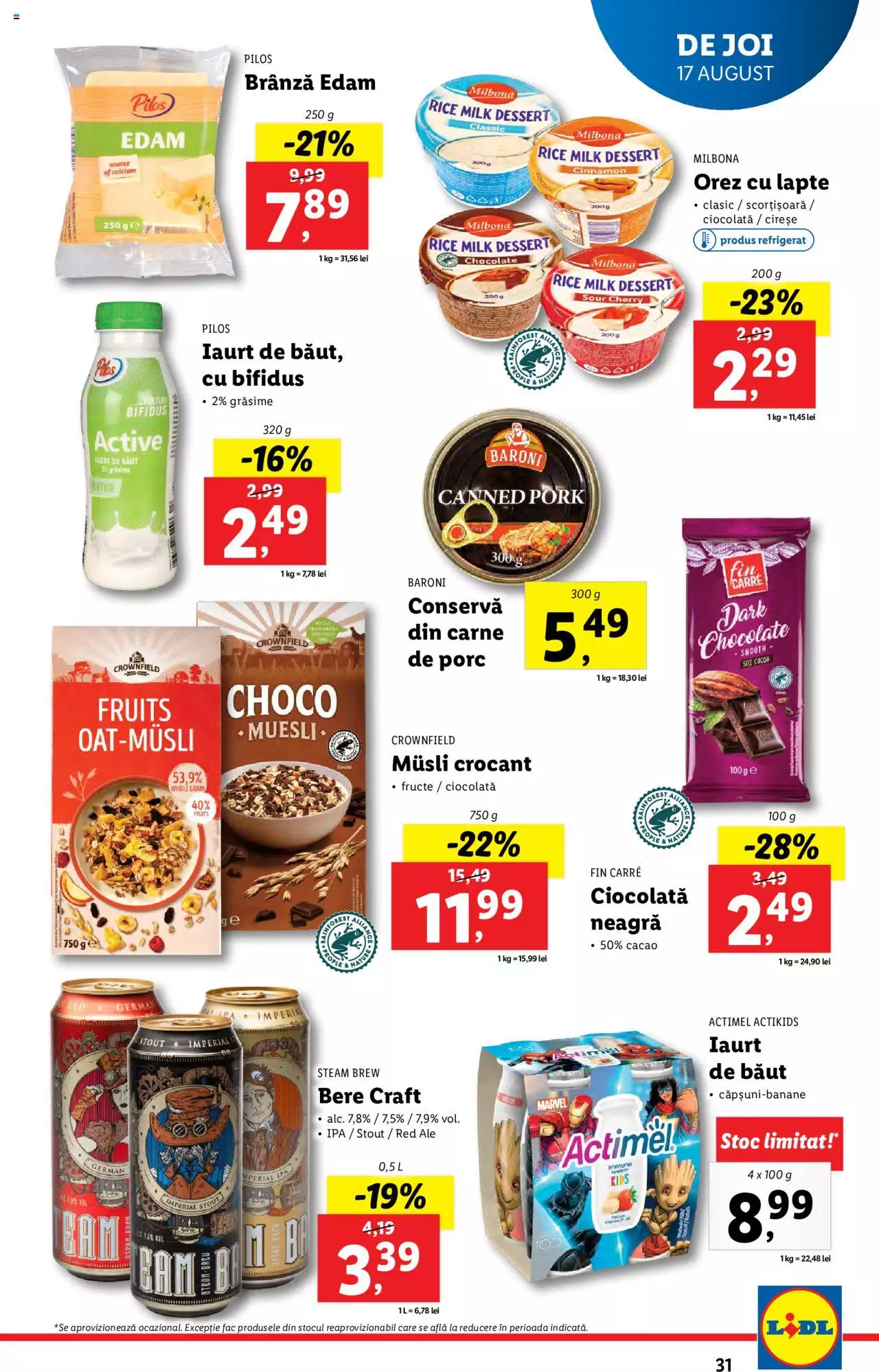 Catalog LIDL 14 - 20 August 2023 | Pagina 31
