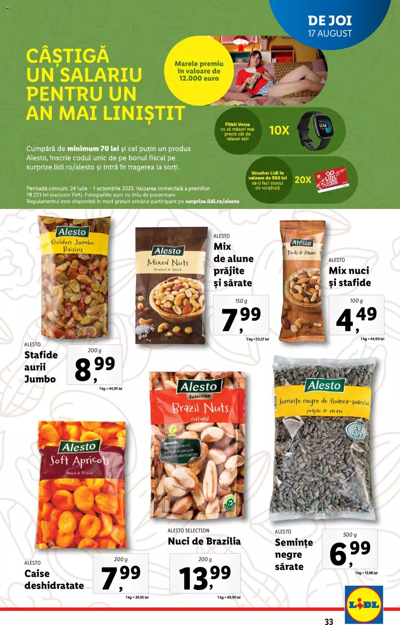 Catalog LIDL 14 - 20 August 2023 | Pagina 33
