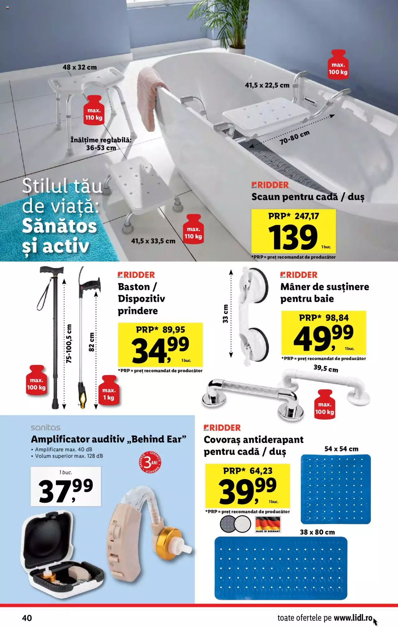 Catalog LIDL 14 - 20 August 2023 | Pagina 40