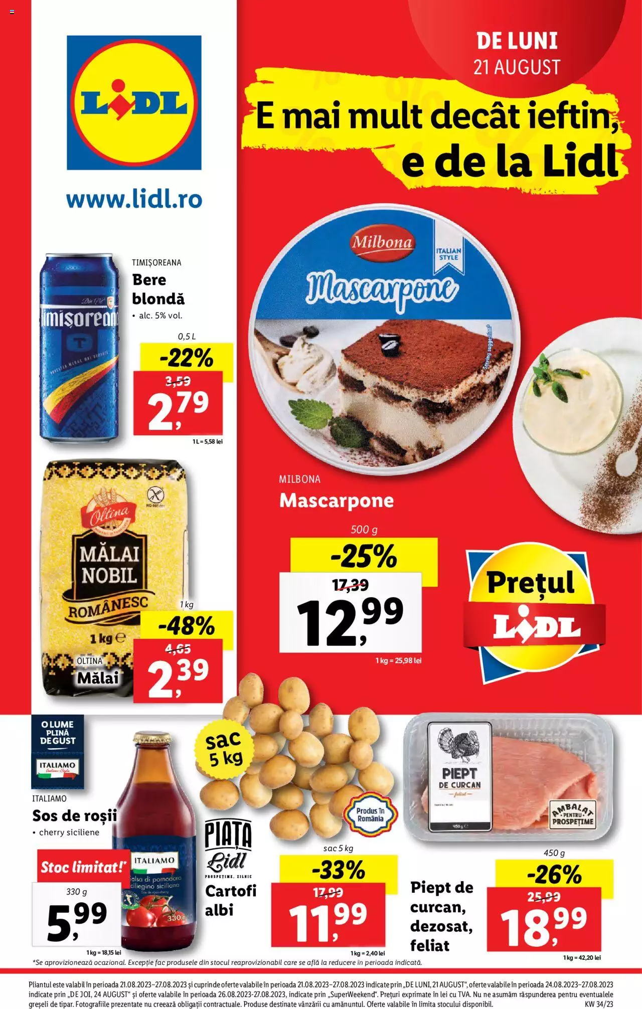 Catalog LIDL 21 - 27 August 2023 | Pagina 1