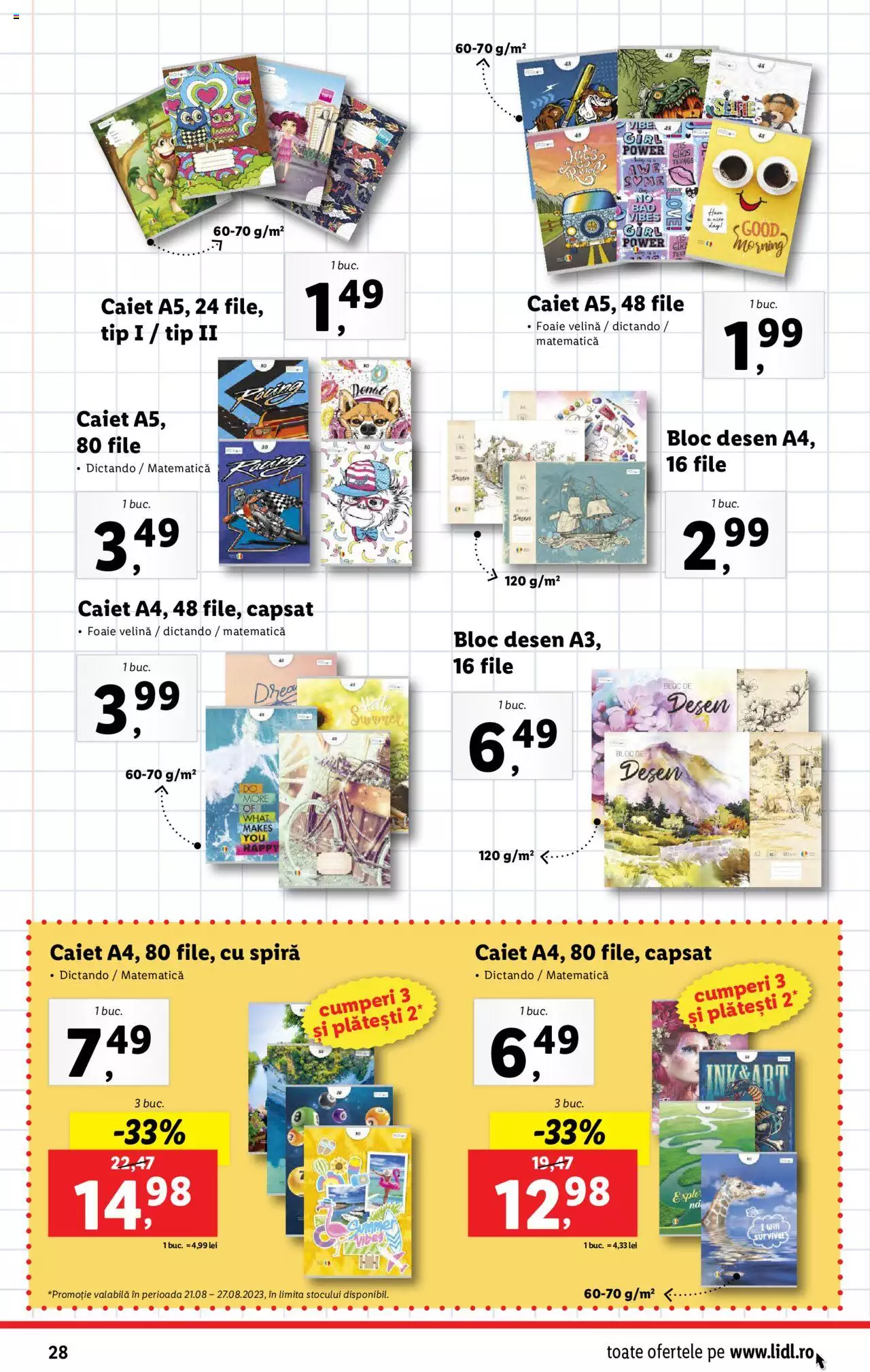 Catalog LIDL 21 - 27 August 2023 | Pagina 28