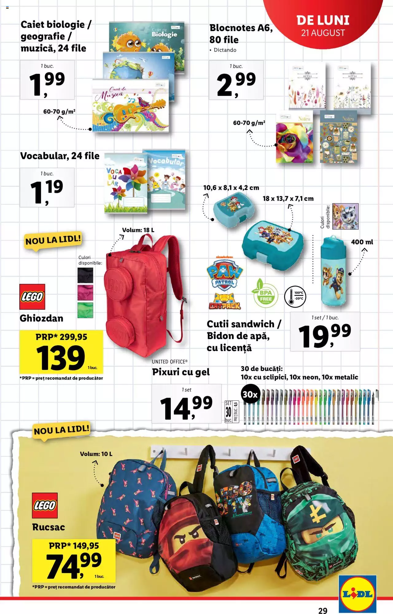 Catalog LIDL 21 - 27 August 2023 | Pagina 29