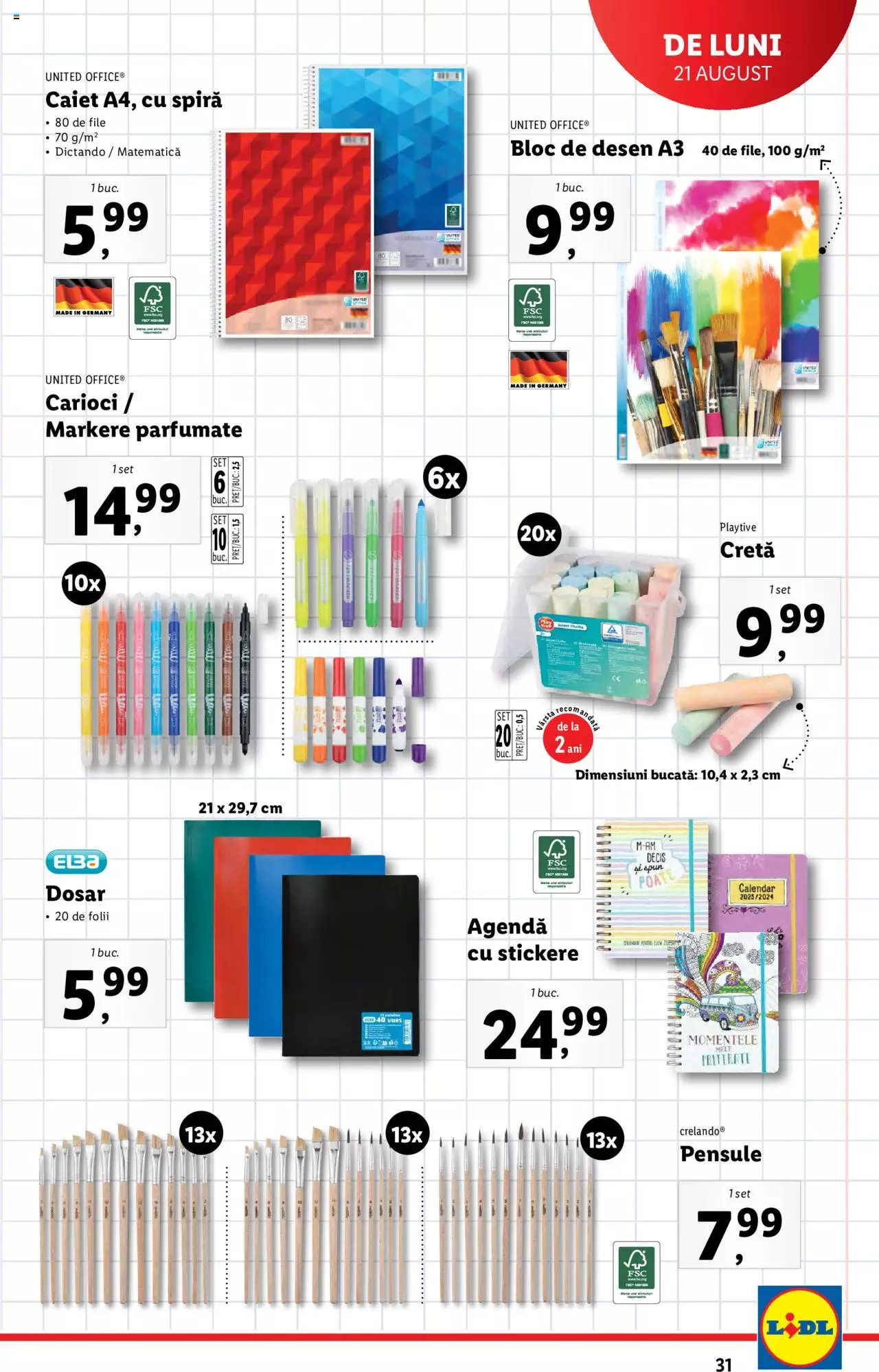 Catalog LIDL 21 - 27 August 2023 | Pagina 31