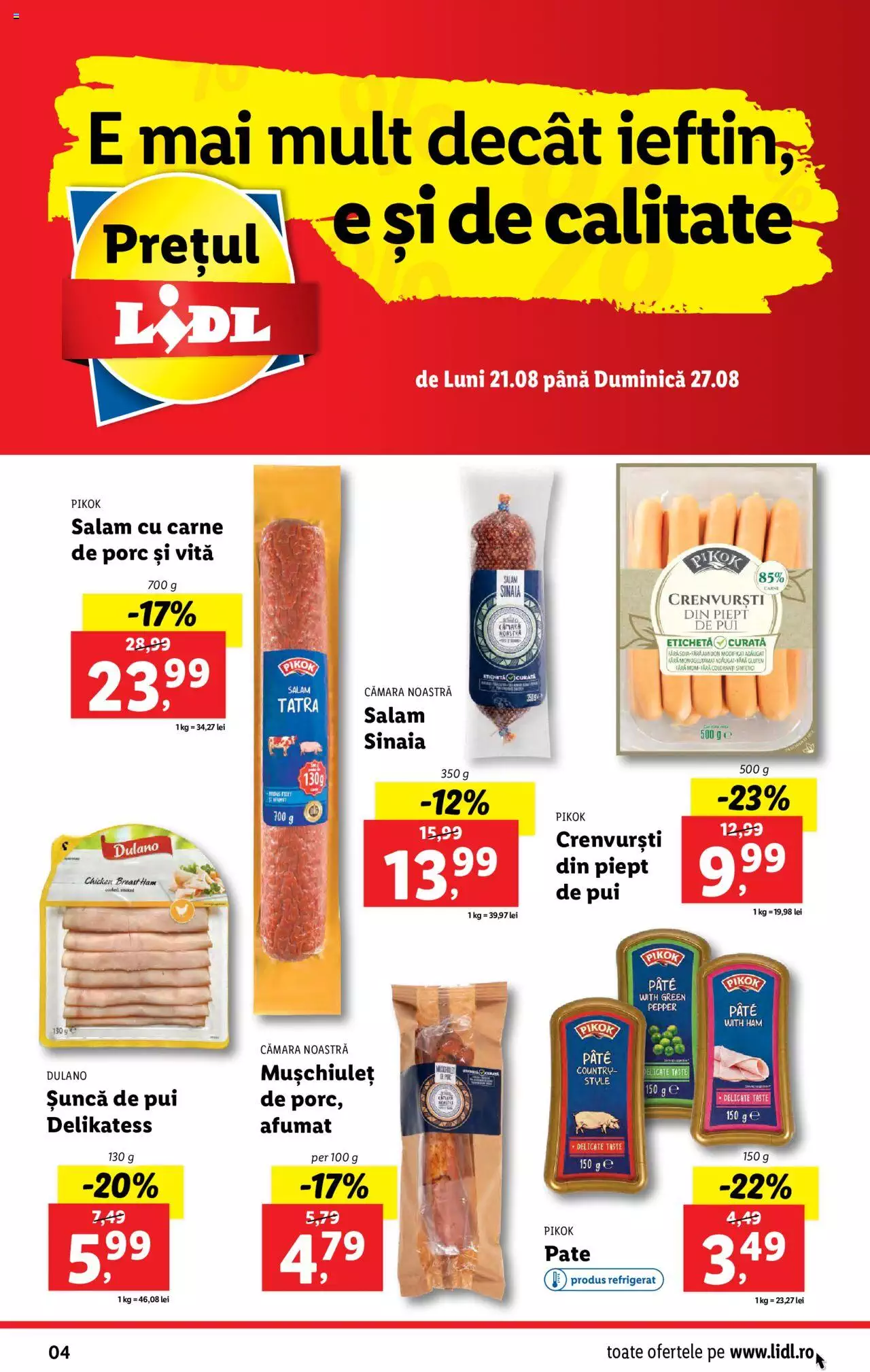Catalog LIDL 21 - 27 August 2023 | Pagina 4
