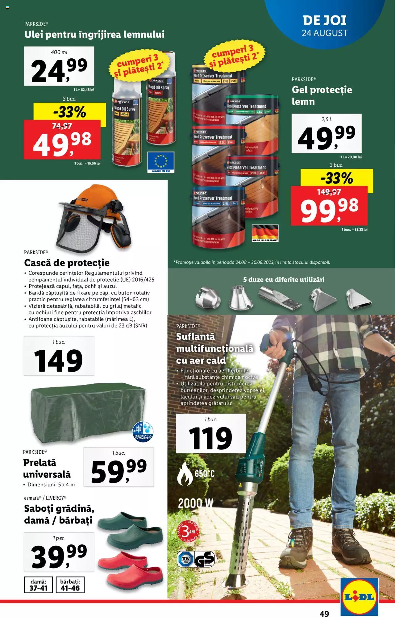 Catalog LIDL 21 - 27 August 2023 | Pagina 49