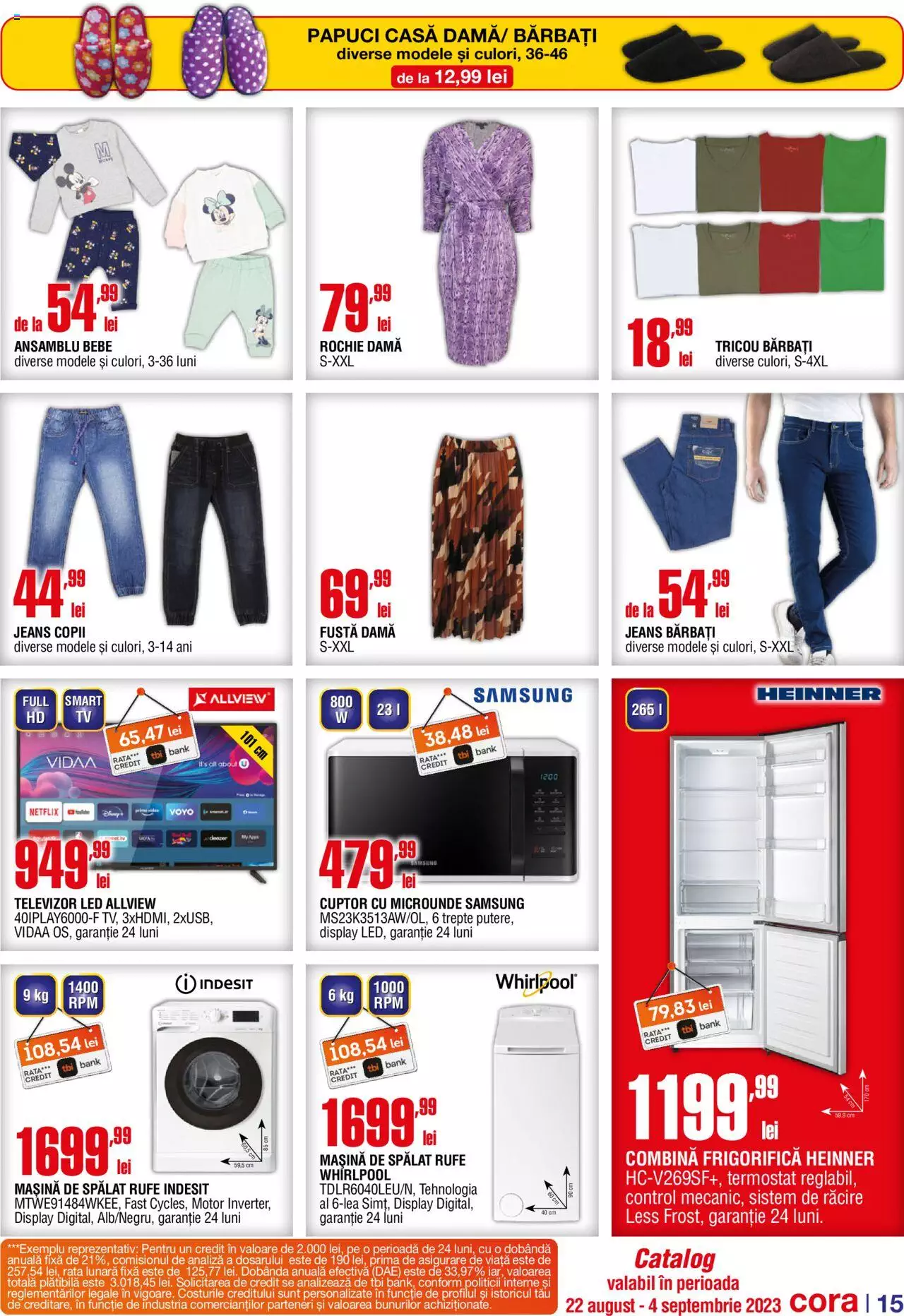 Catalog Cora 22 August - 4 Septembrie 2023 | Pagina 15