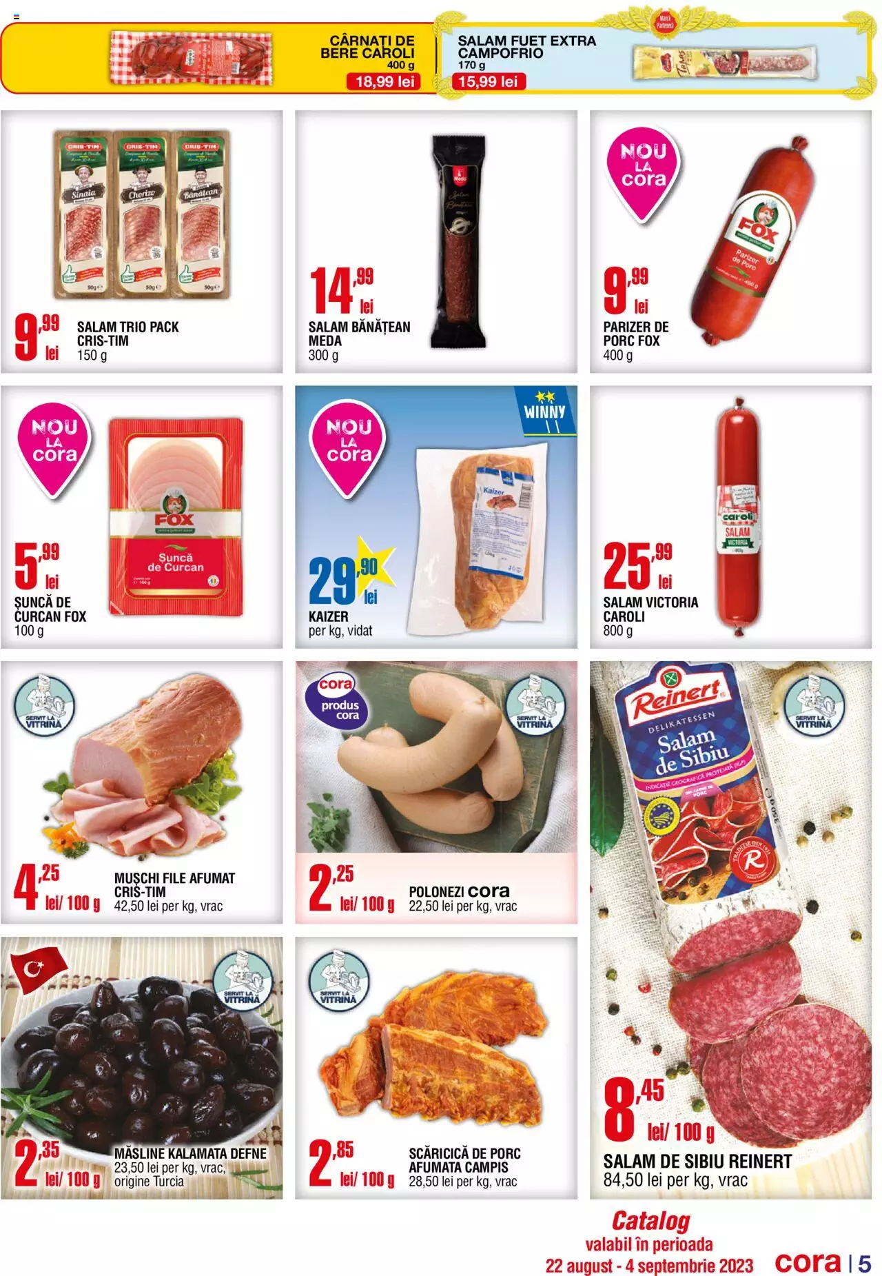 Catalog Cora 22 August - 4 Septembrie 2023 | Pagina 5