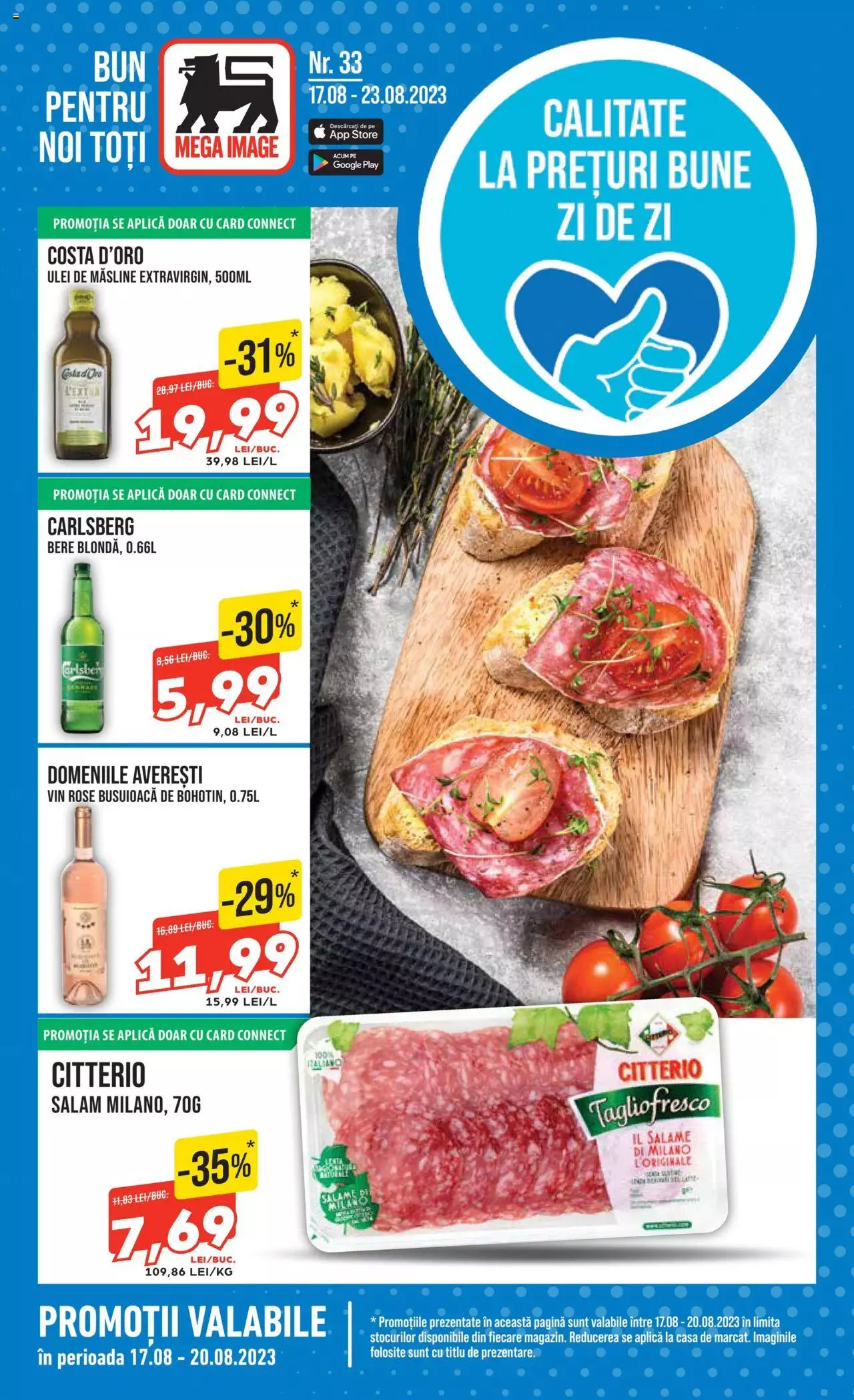 Catalog Mega Image 17 - 23 August 2023 | Pagina 1