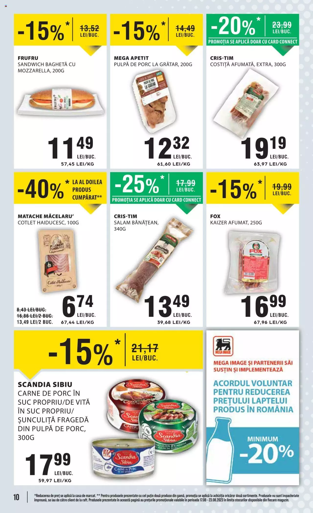 Catalog Mega Image 17 - 23 August 2023 | Pagina 10