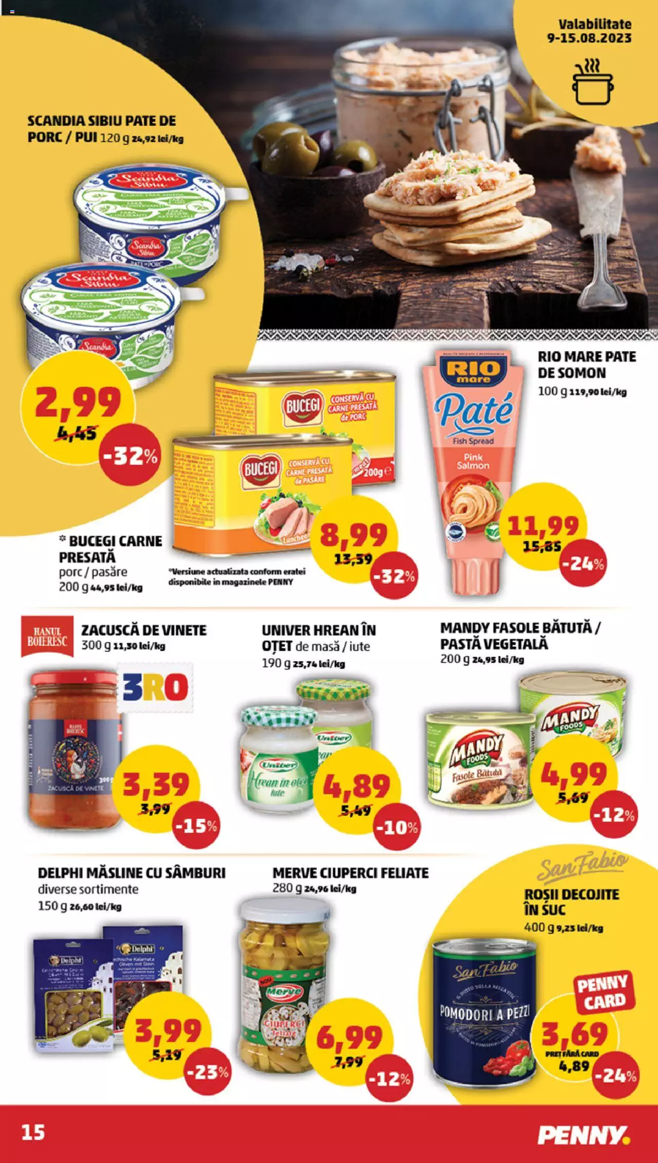 Catalog PENNY Market 9 - 15 August 2023 | Pagina 15