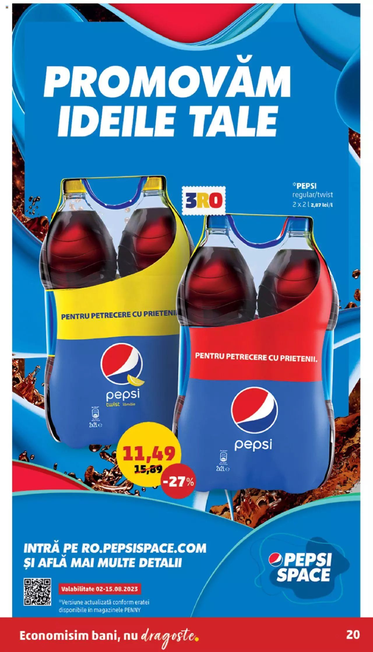 Catalog PENNY Market 9 - 15 August 2023 | Pagina 20