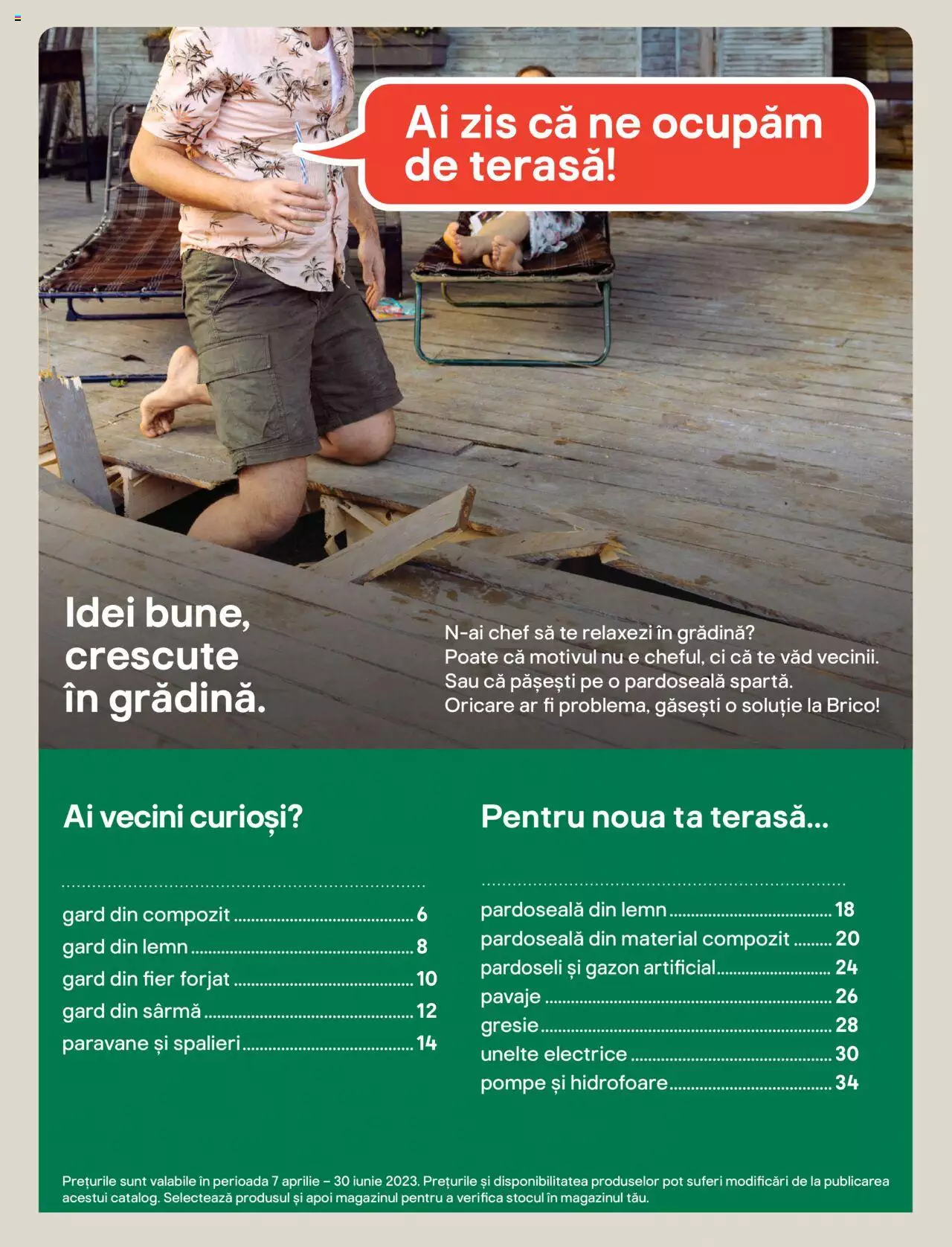 Catalog Brico Depot 7 Aprilie - 30 Septembrie 2023 | Pagina 2
