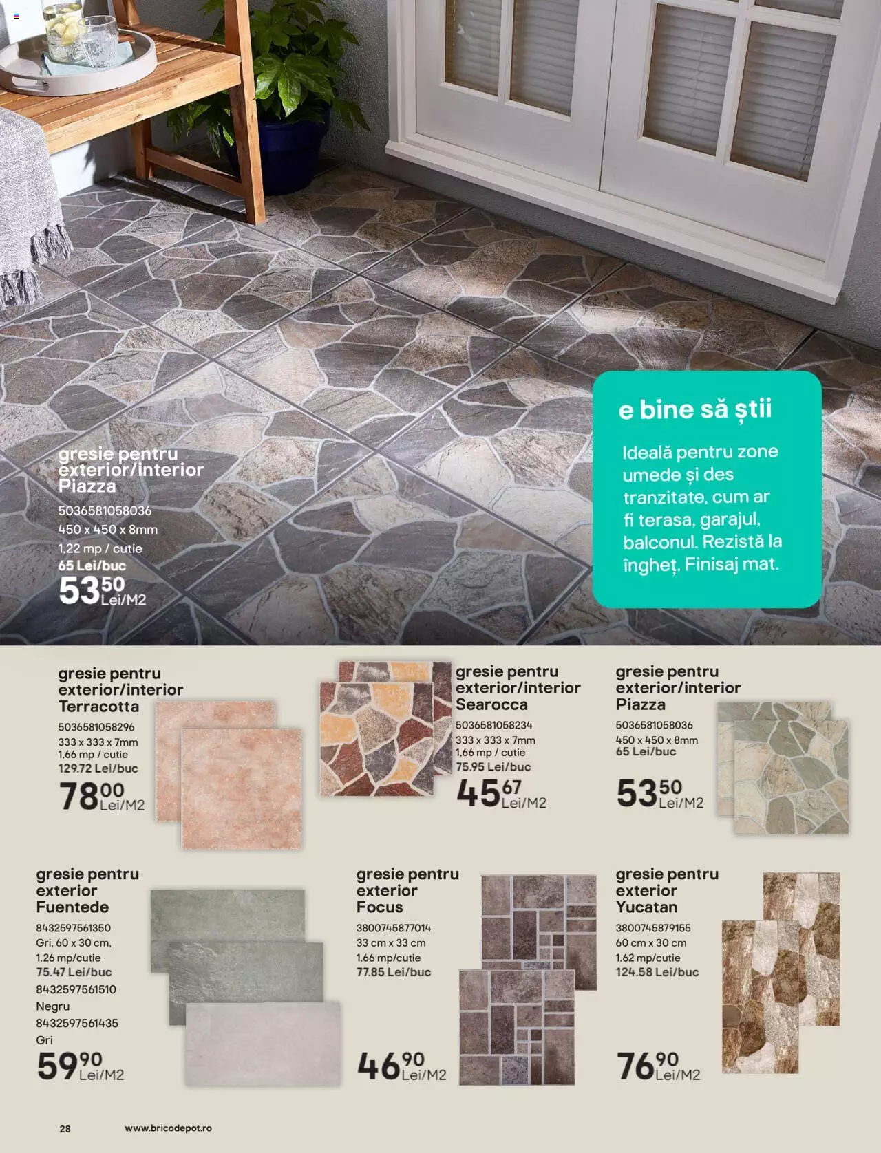 Catalog Brico Depot 7 Aprilie - 30 Septembrie 2023 | Pagina 28