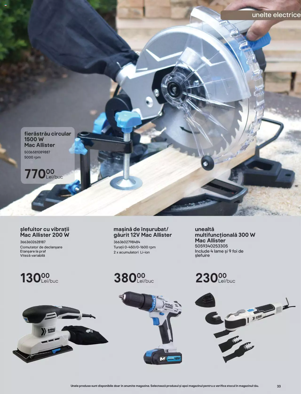Catalog Brico Depot 7 Aprilie - 30 Septembrie 2023 | Pagina 33