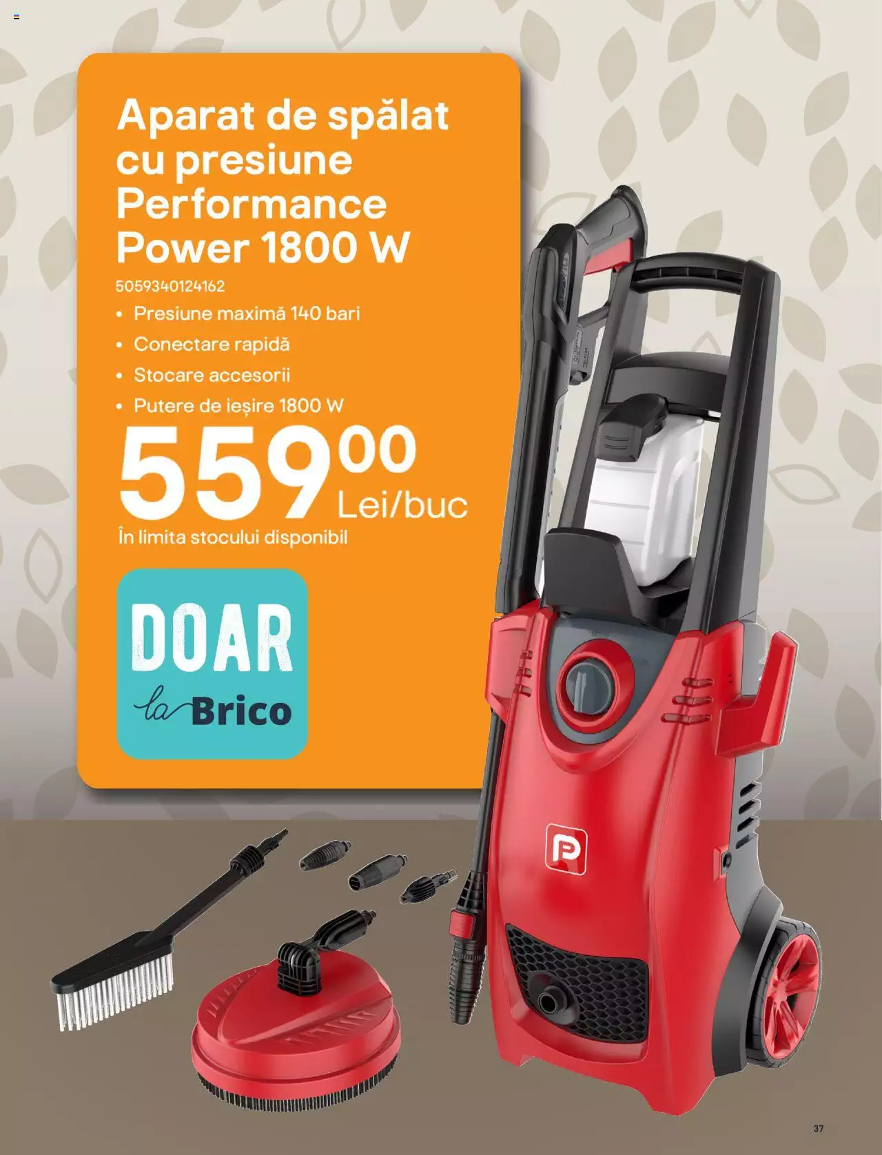 Catalog Brico Depot 7 Aprilie - 30 Septembrie 2023 | Pagina 37