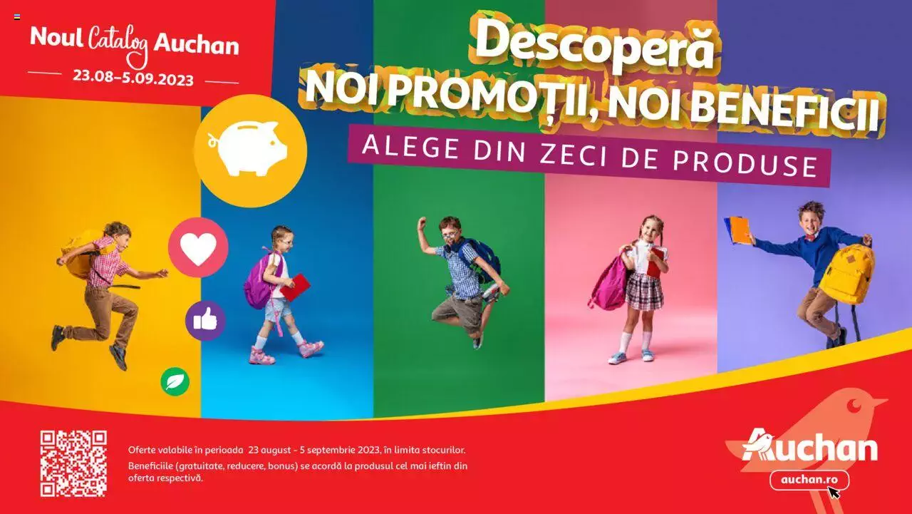 Catalog Auchan 23 August - 5 Septembrie 2023 | Pagina 1