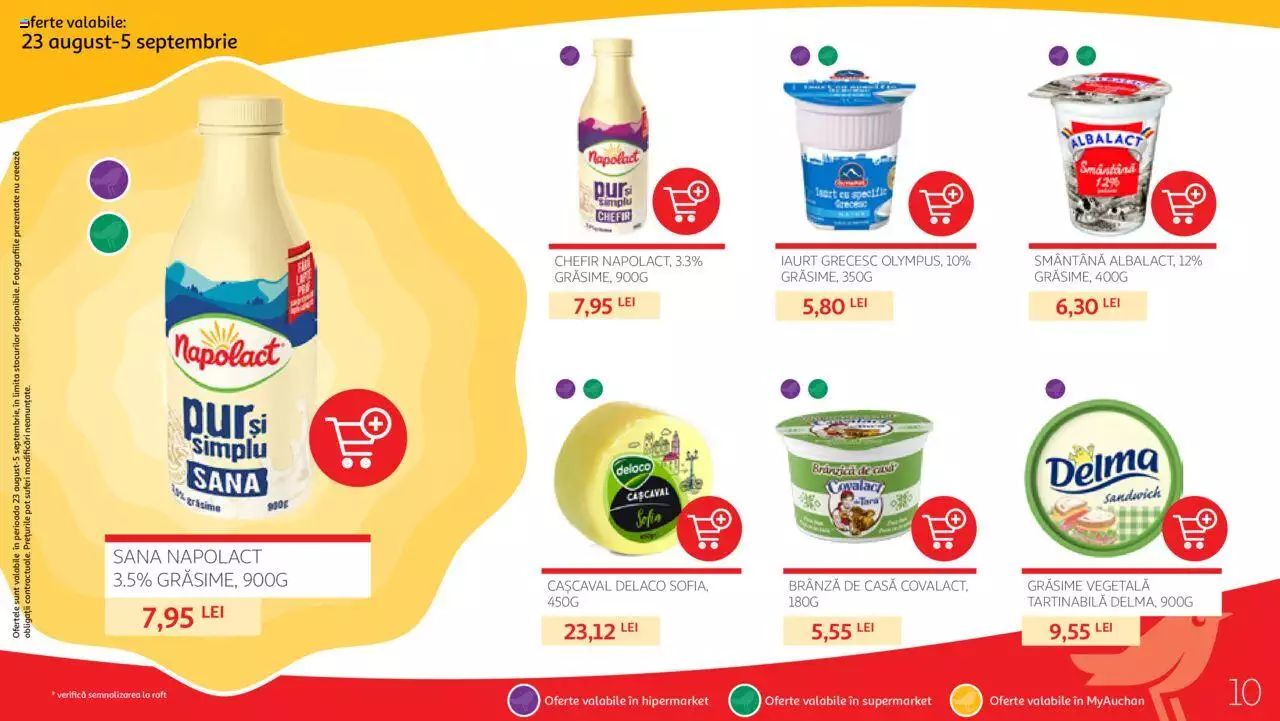 Catalog Auchan 23 August - 5 Septembrie 2023 | Pagina 10