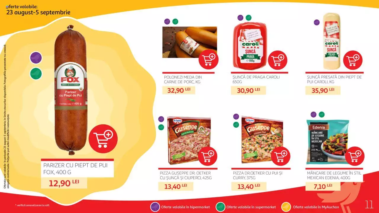 Catalog Auchan 23 August - 5 Septembrie 2023 | Pagina 11