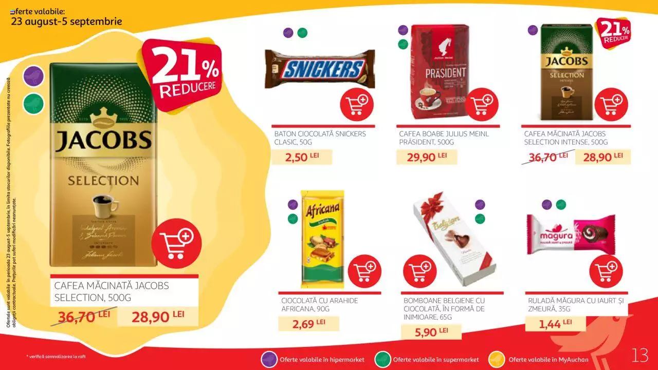 Catalog Auchan 23 August - 5 Septembrie 2023 | Pagina 13