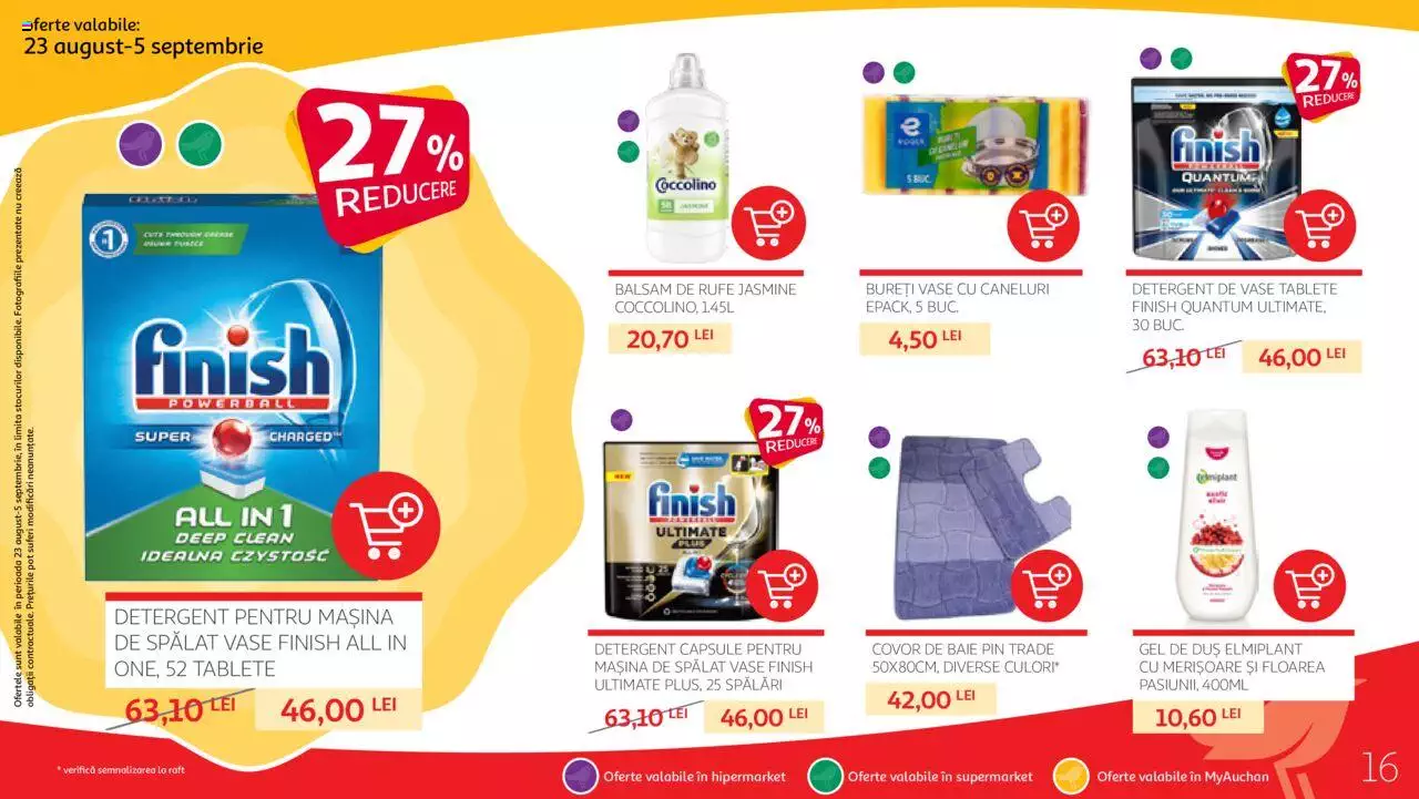 Catalog Auchan 23 August - 5 Septembrie 2023 | Pagina 16