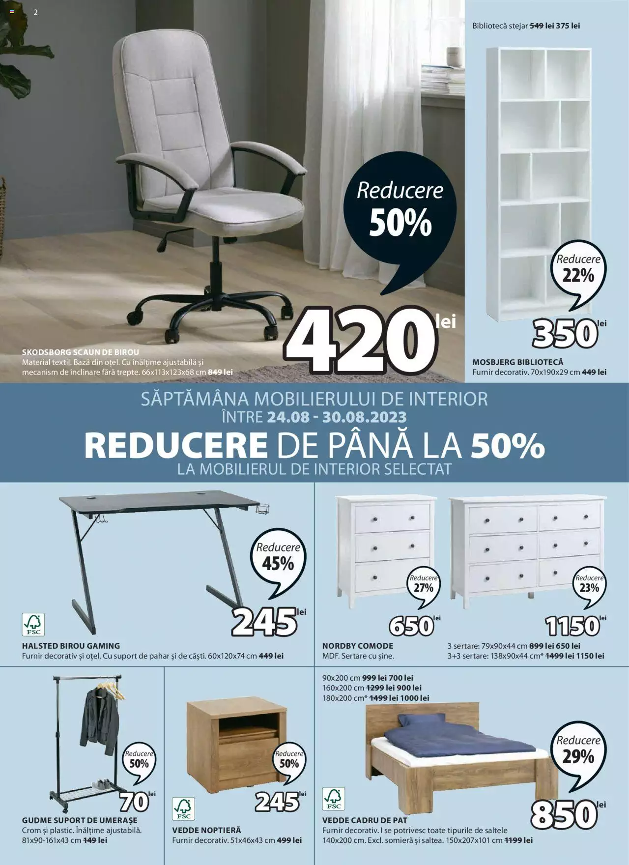 Catalog JYSK 24 August - 20 Septembrie 2023 | Pagina 2